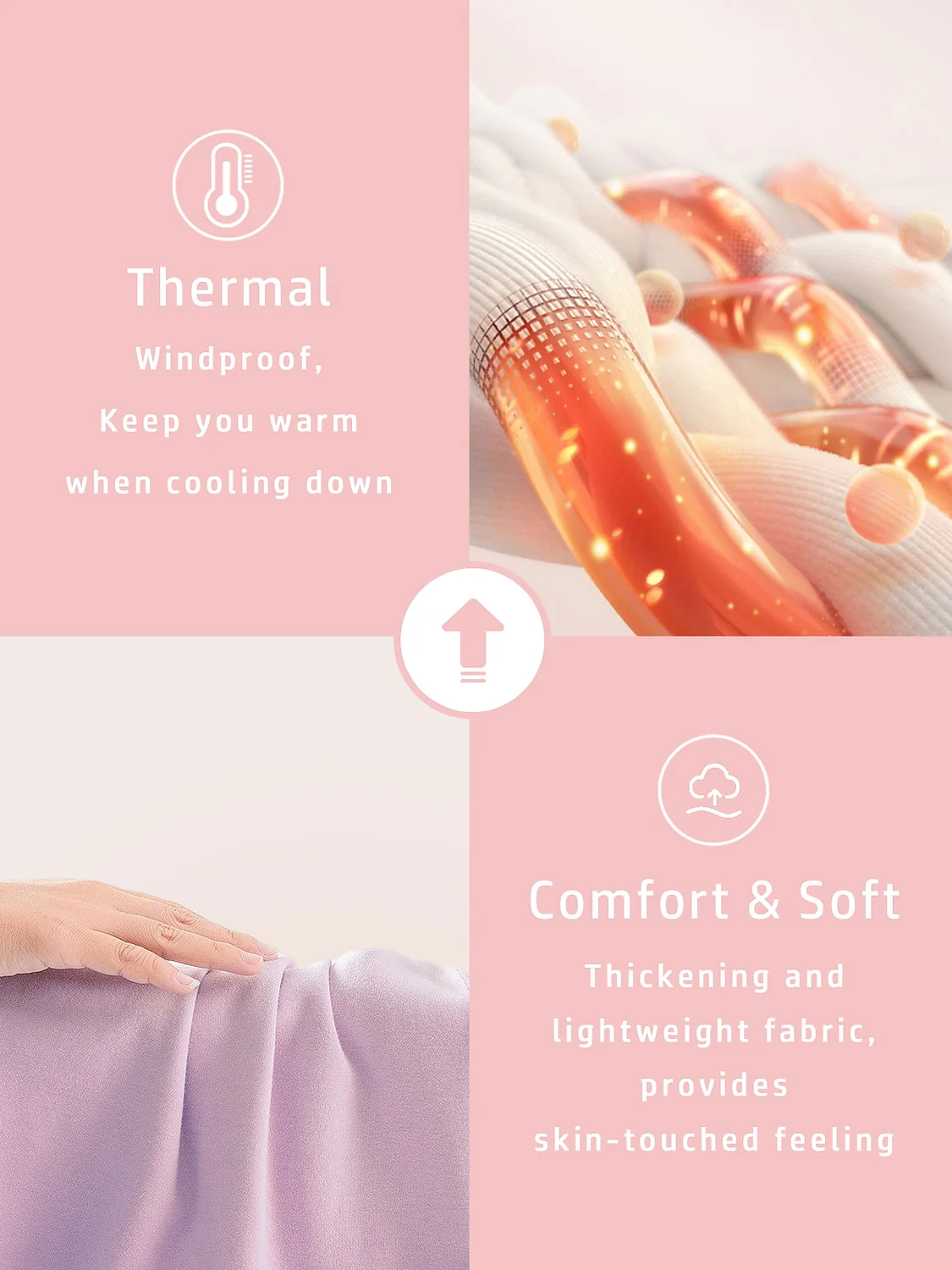 Botanical Energy Ruffle Collar Golf Sweatshirt