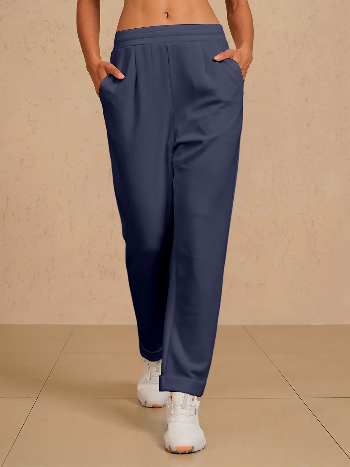 UltraSoft Stretch Hidden Drawstring Cuff Pants