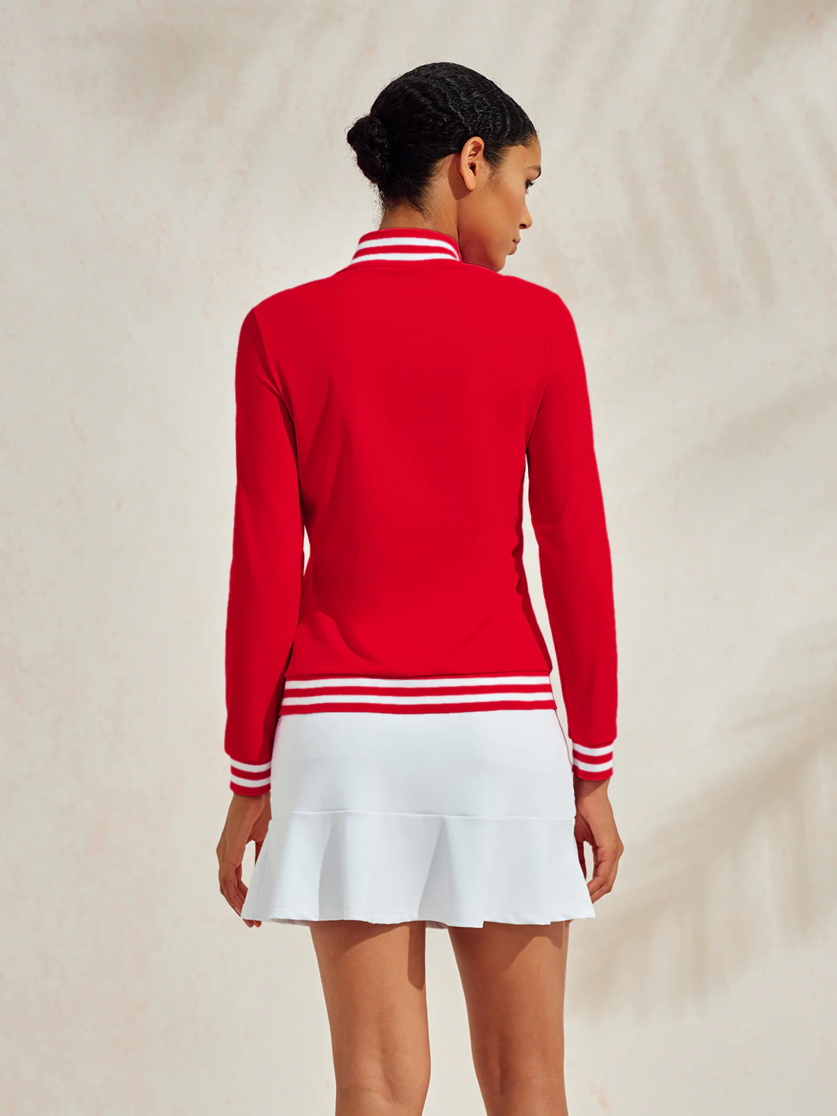 Navycore Long Sleeve Golf Shirt Quarterzip UPF50+