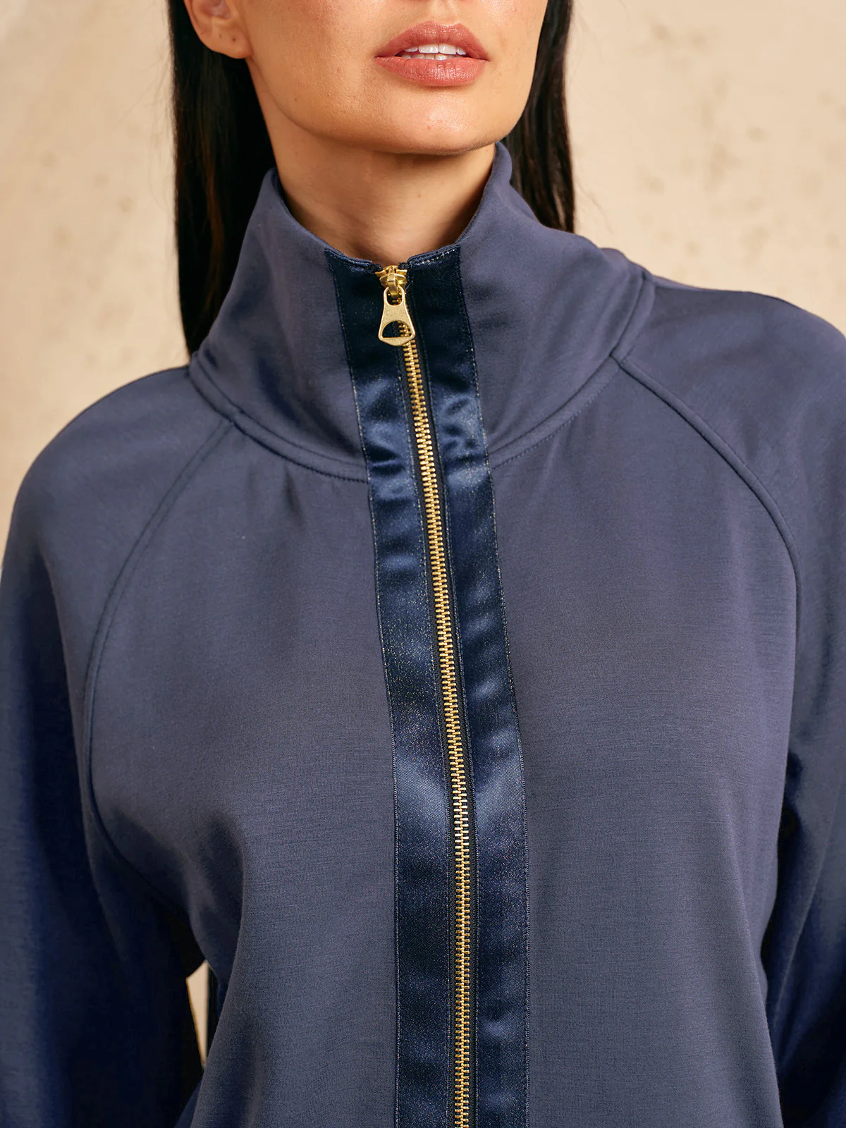 UltraSoft Long Sleeve Trimmed Jacket