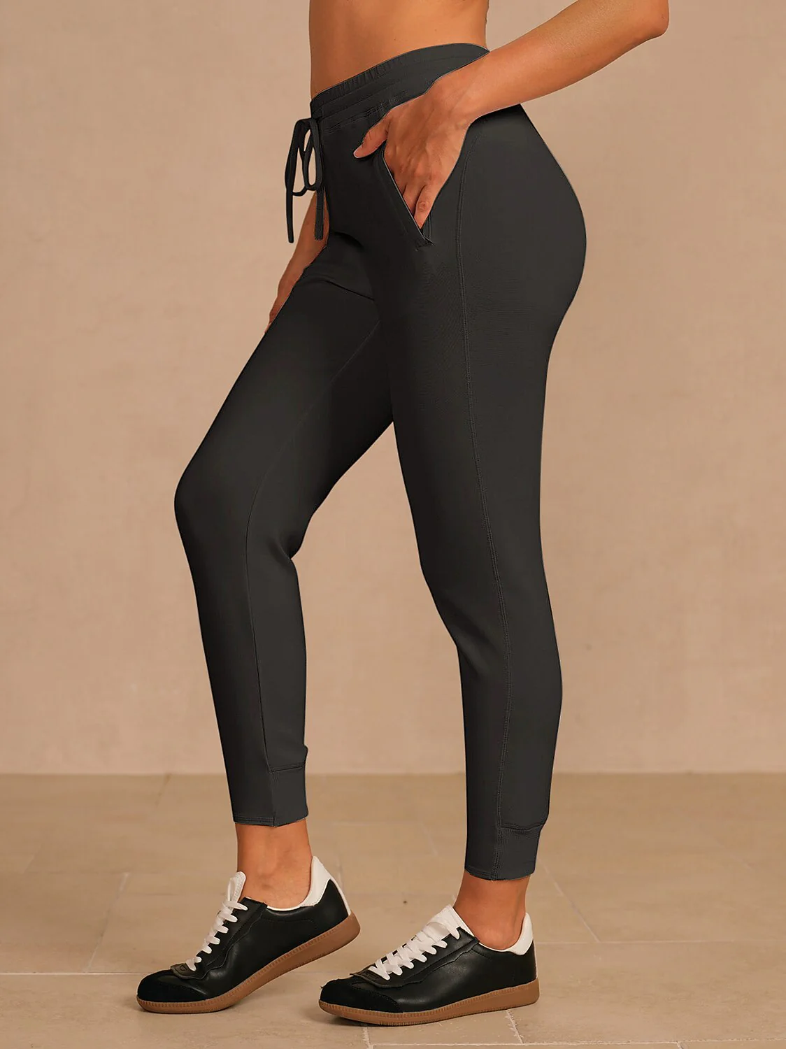 More Than Basic 26.5 Inch Drawstring Ankle Pants