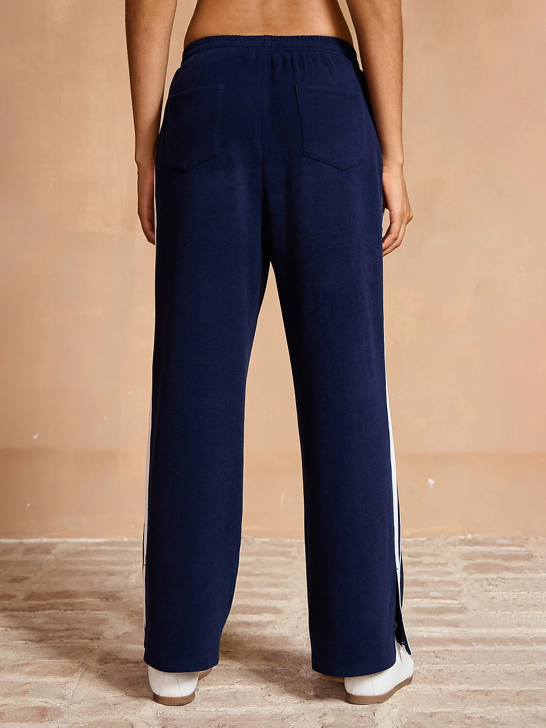 UltraSoft Velour 40 Inch Stretch Drawstring Wide Leg Pants