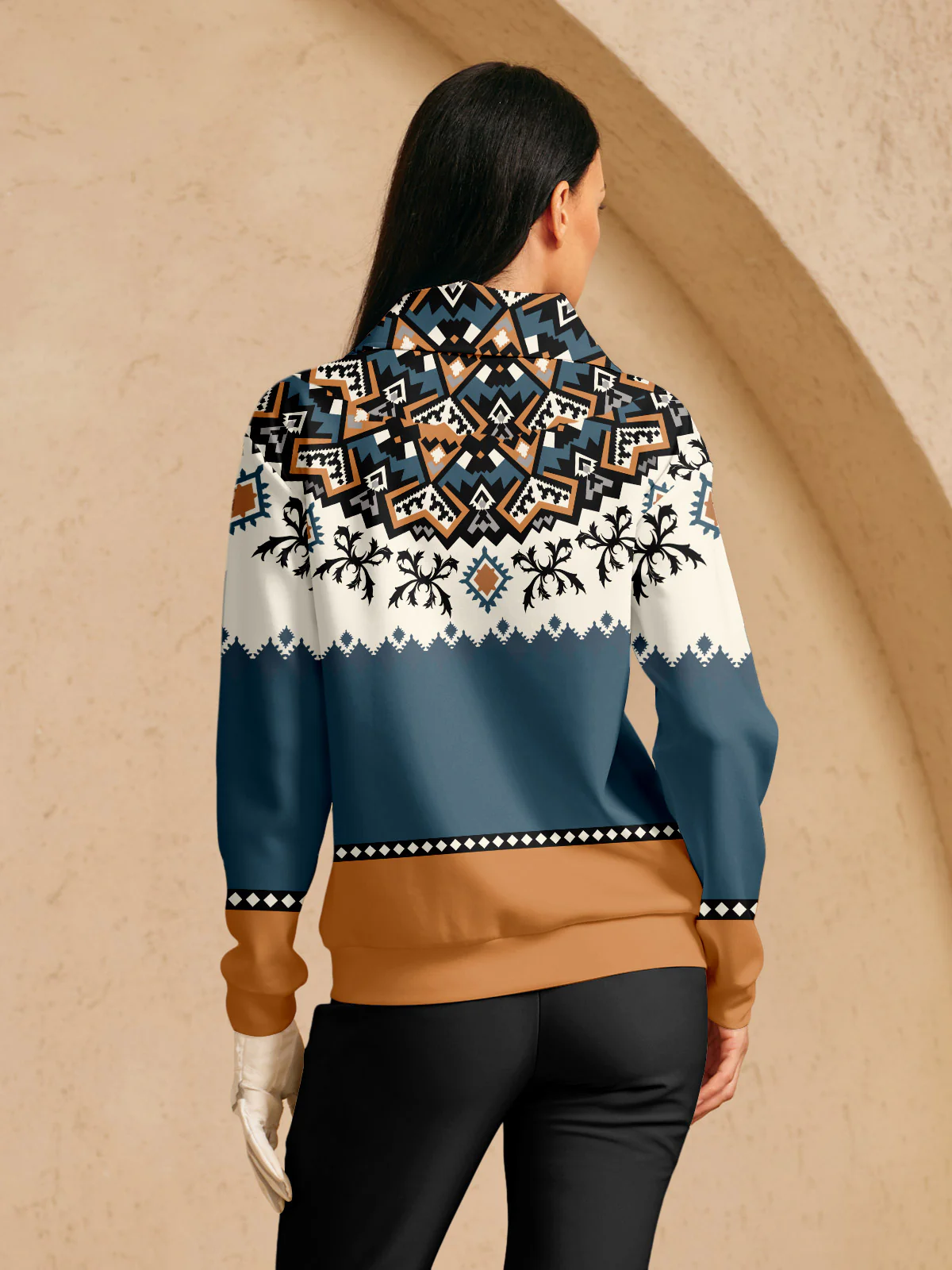 Bold Baroque Golf Sweatshirt