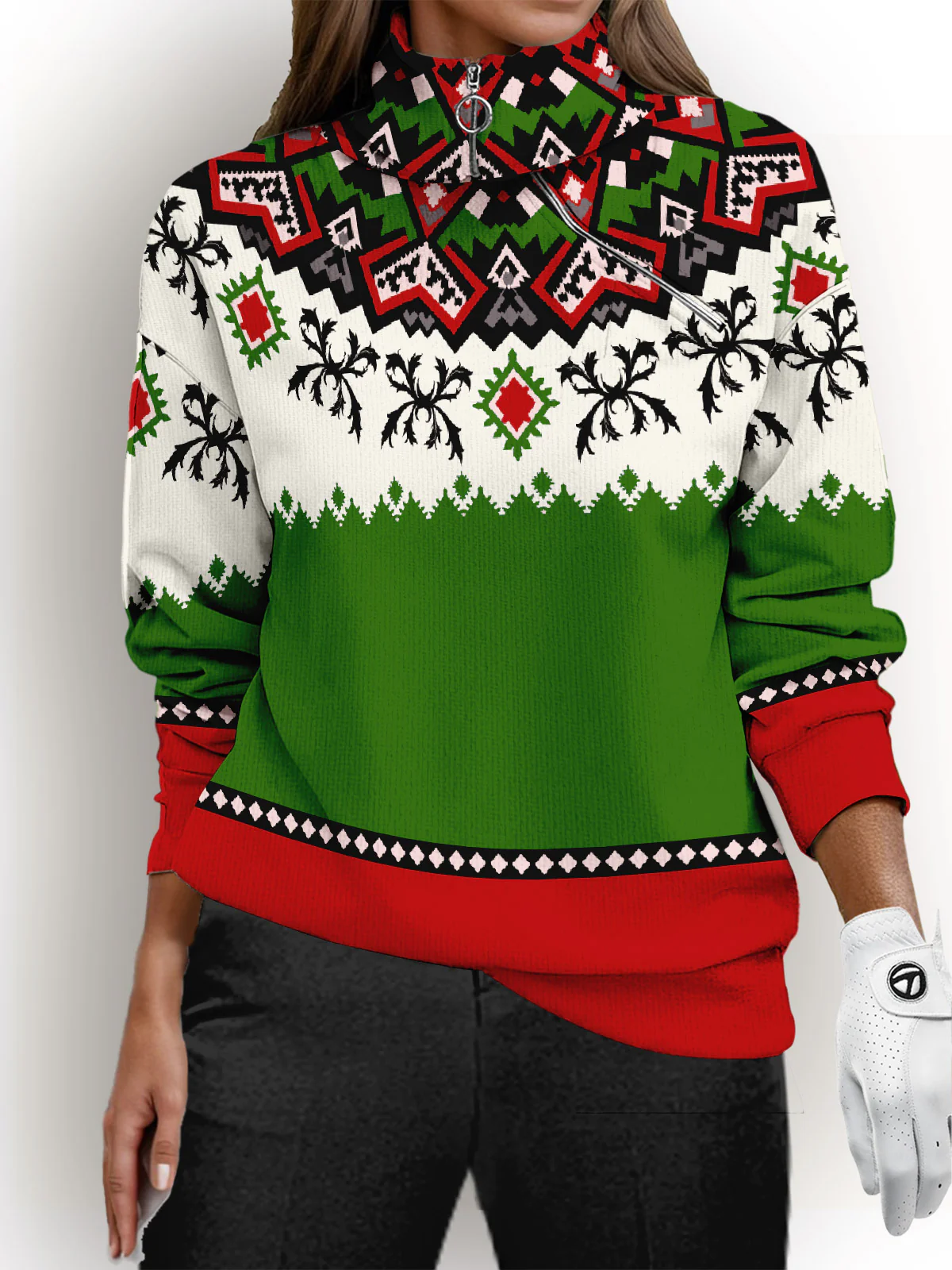 Bold Baroque Golf Sweatshirt