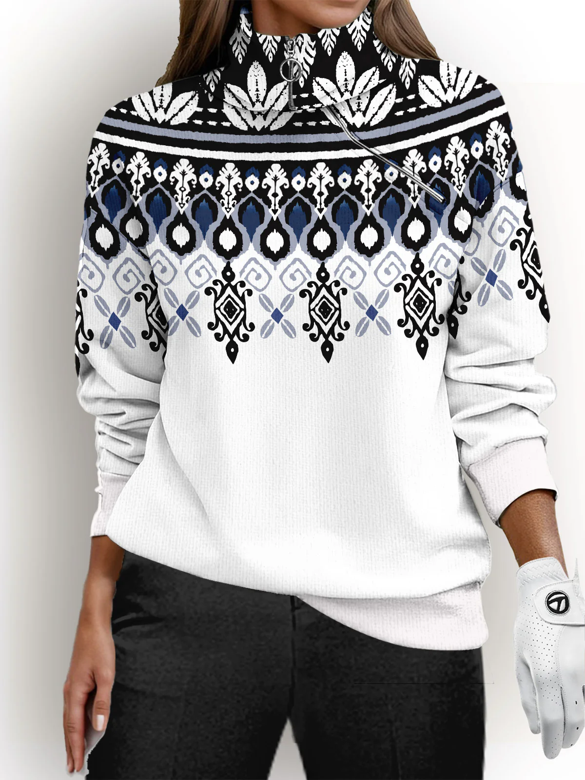 Bold Baroque Golf Sweatshirt