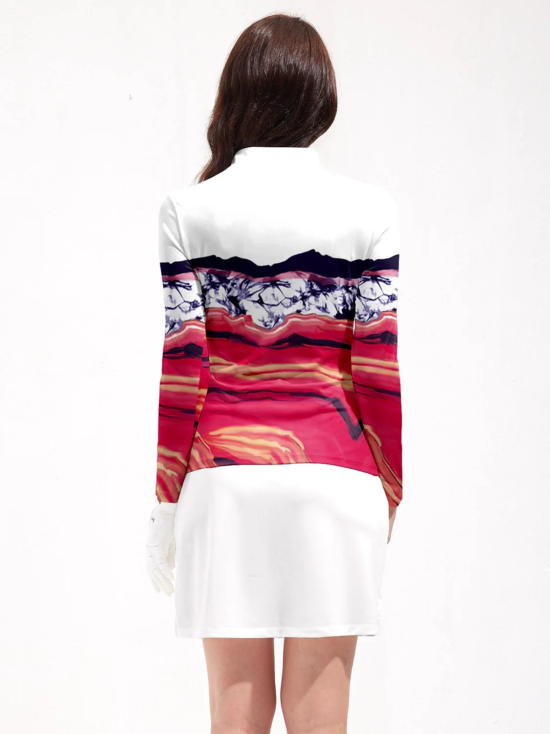 Inked Skins Silky Golf Shirt Quarterzip UPF50+