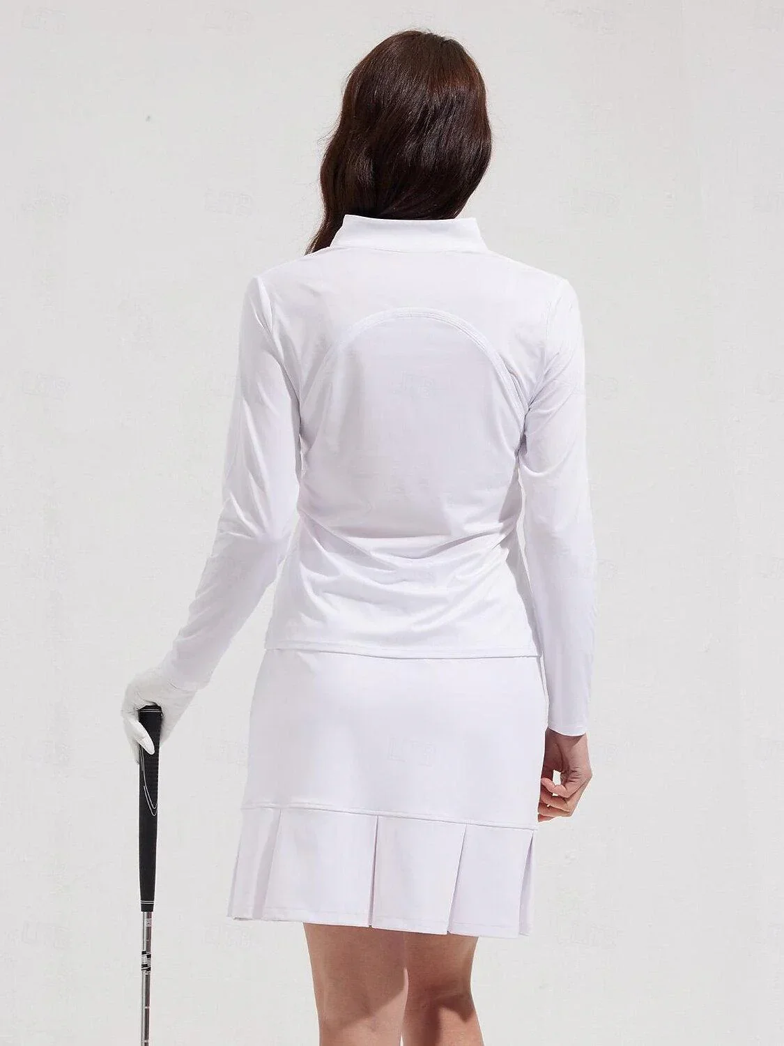 More Than Basic Golf Shirt Quarterzip UPF50+