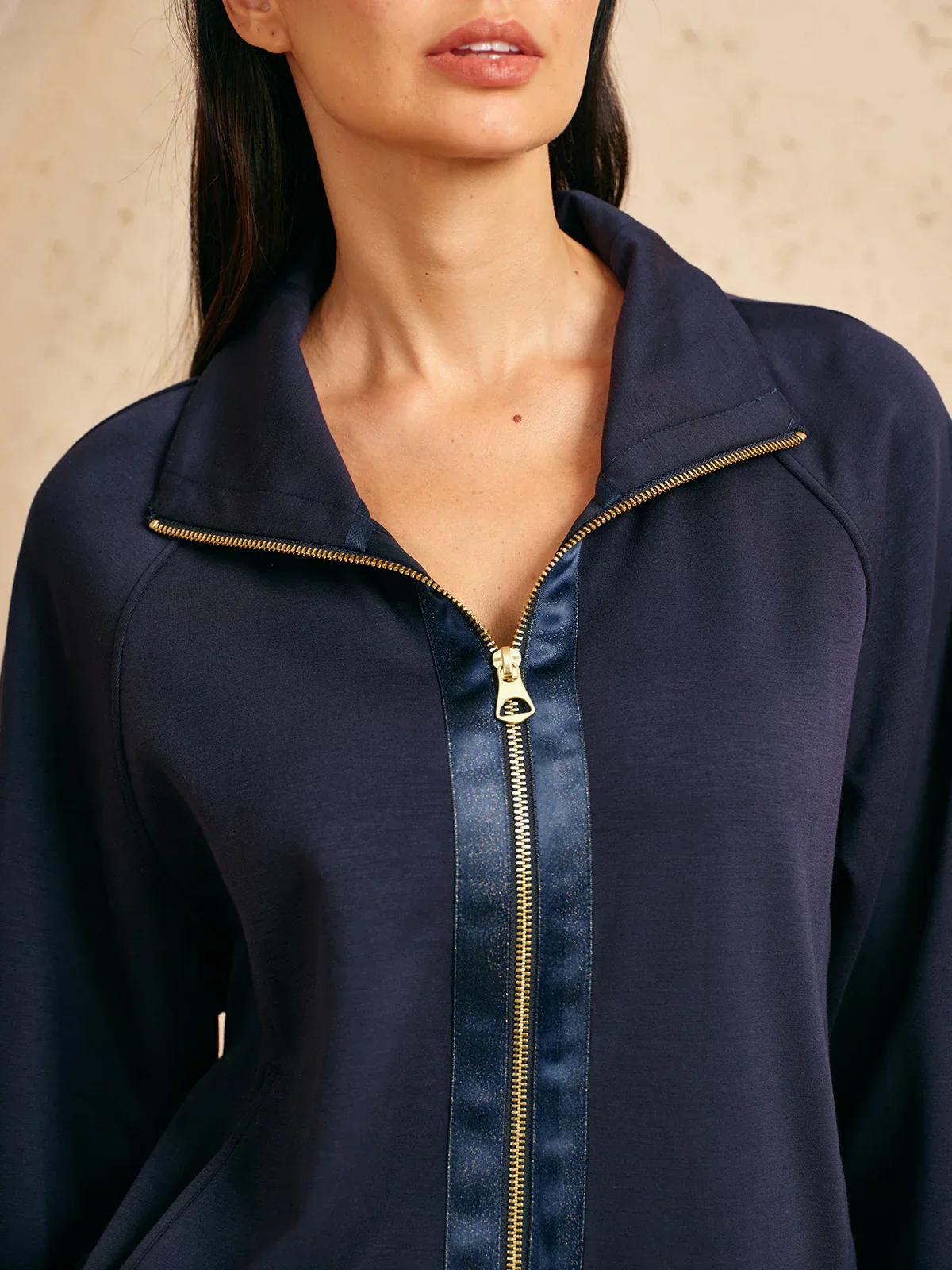 UltraSoft Long Sleeve Trimmed Jacket