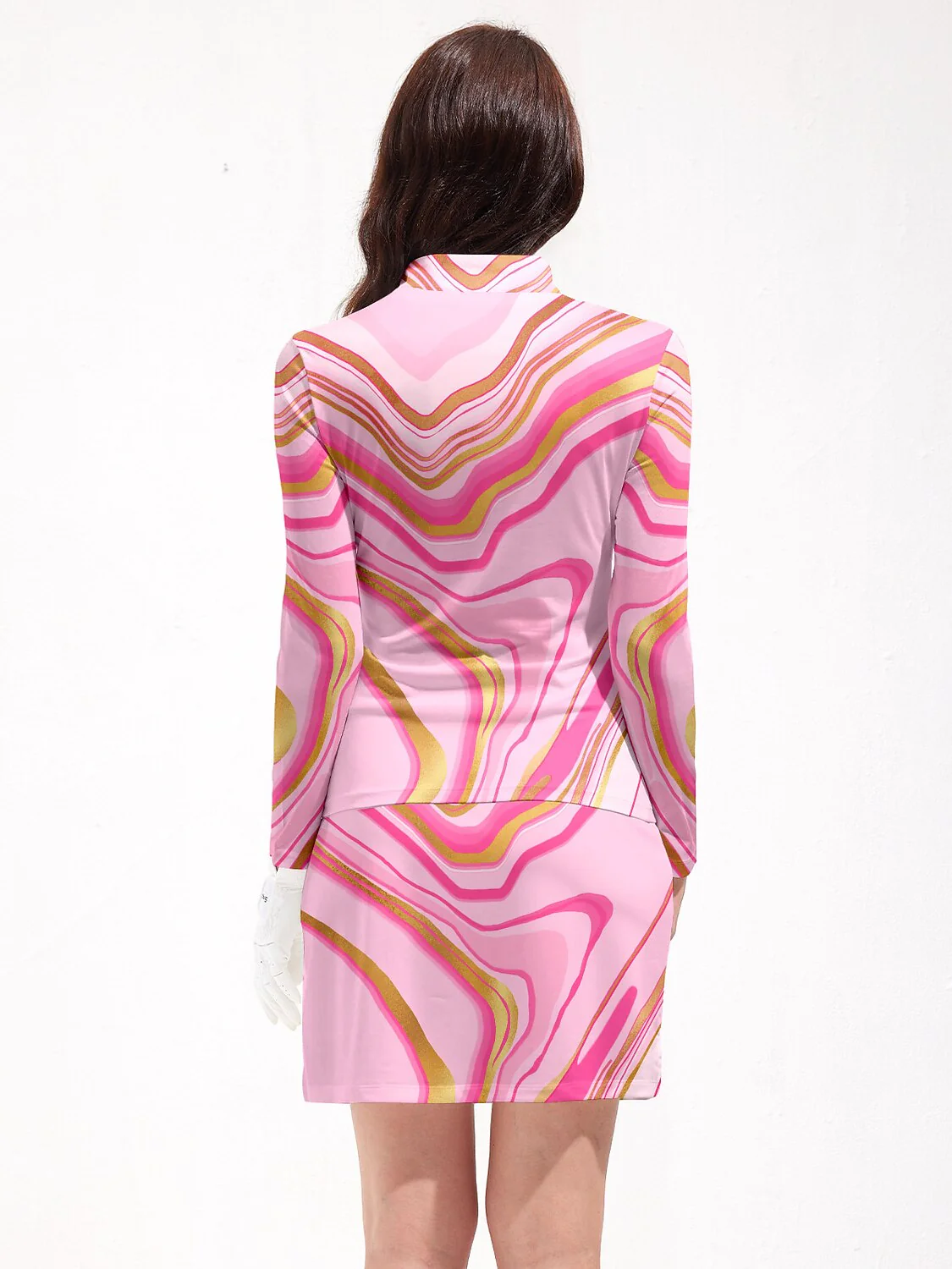 Inked Skins Silky Golf Shirt Quarterzip UPF50+