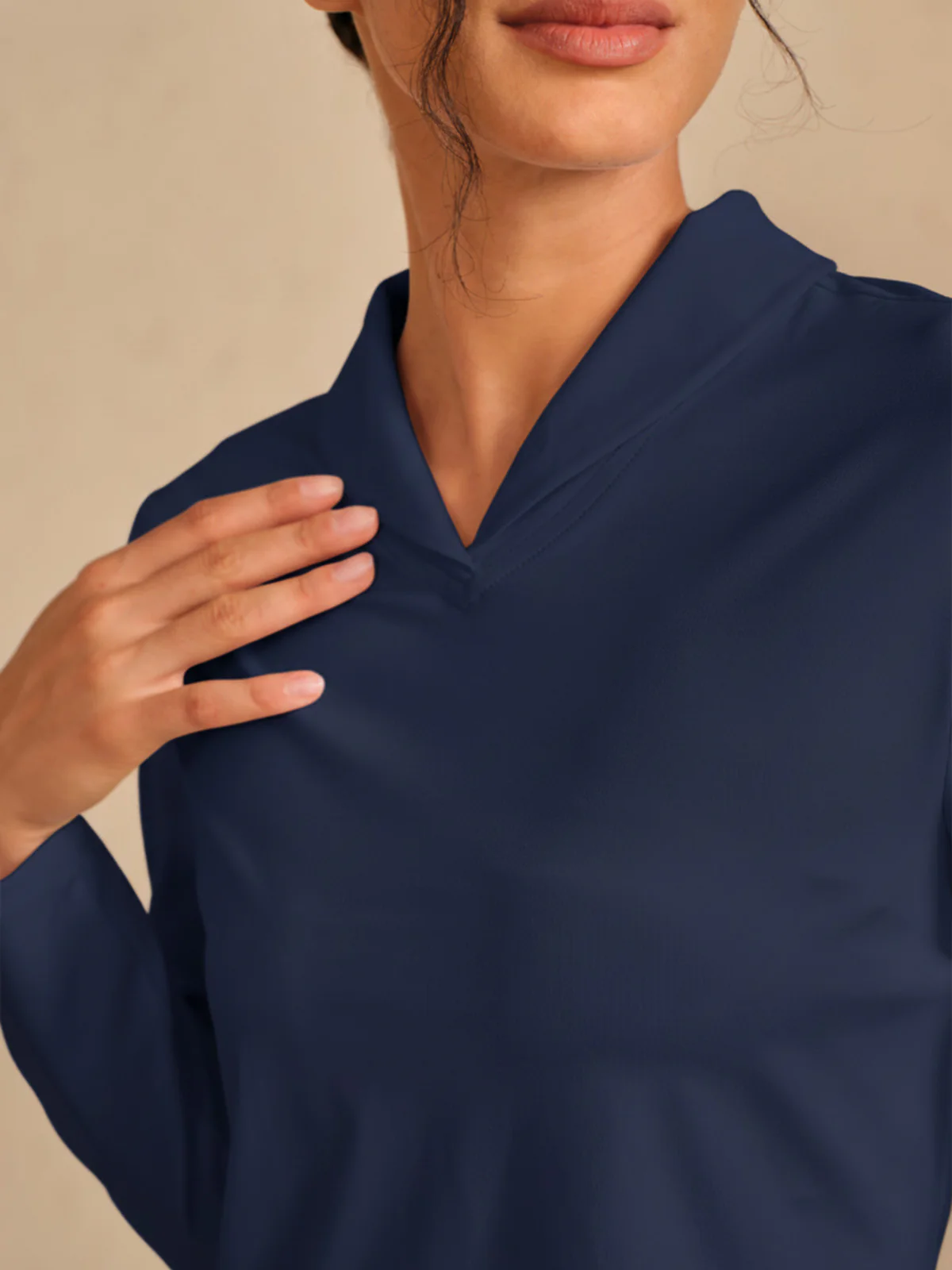 More Than Basic Shawl Collar Golf Shirt