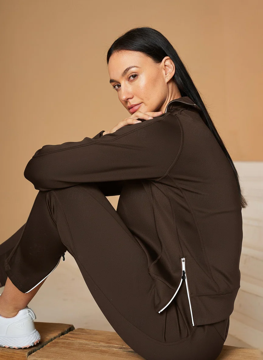 More Than Basic Irregular Collar Golf Sweatshirt