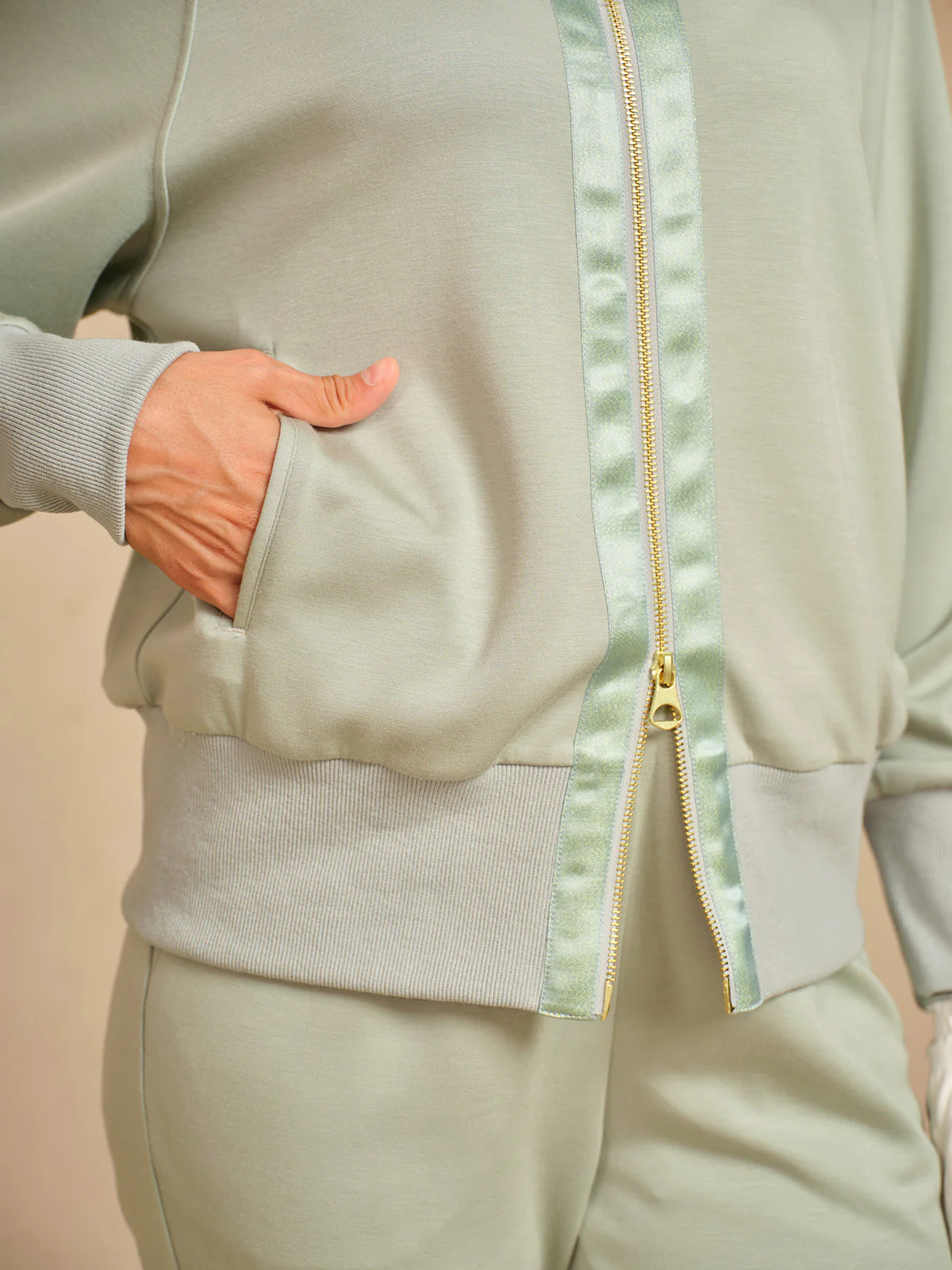 UltraSoft Long Sleeve Trimmed Jacket