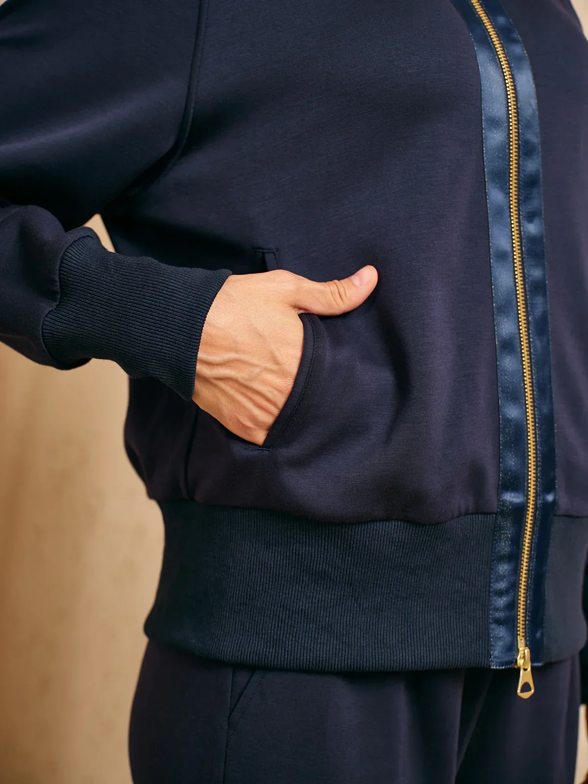 UltraSoft Long Sleeve Trimmed Jacket