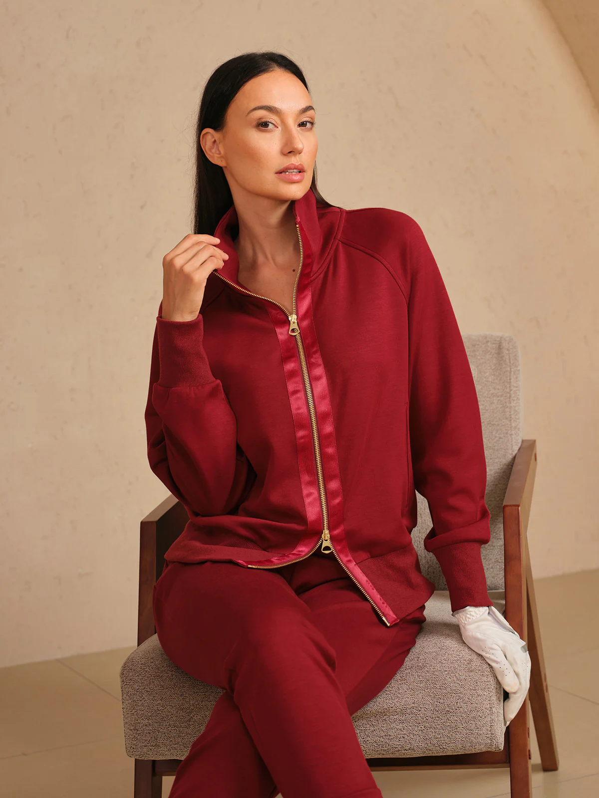 UltraSoft Long Sleeve Trimmed Jacket