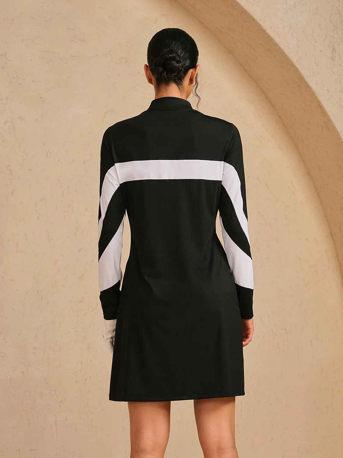 More Than Basic Color Block 36.5 Inch Dress UPF50+