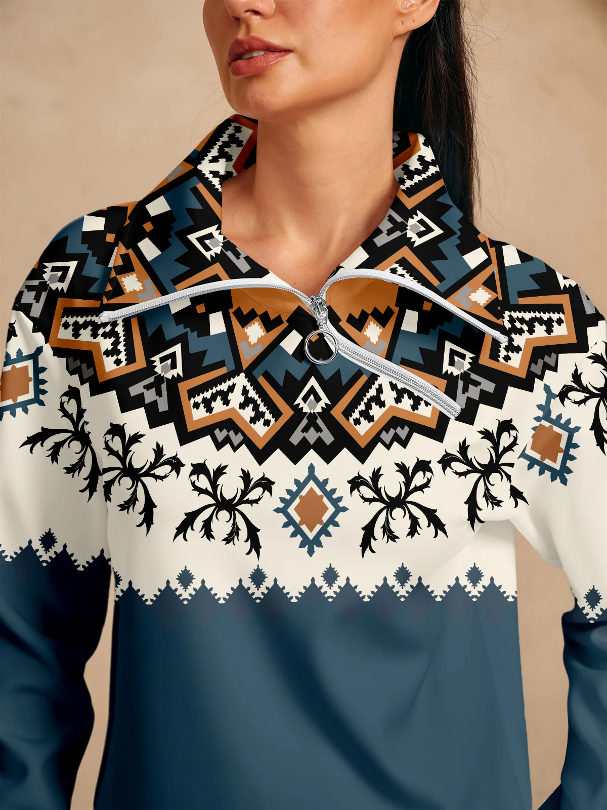 Bold Baroque Golf Sweatshirt