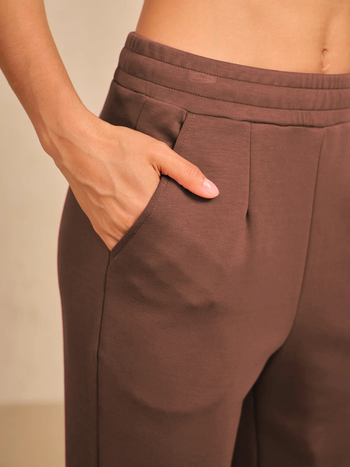 UltraSoft Stretch Hidden Drawstring Cuff Pants