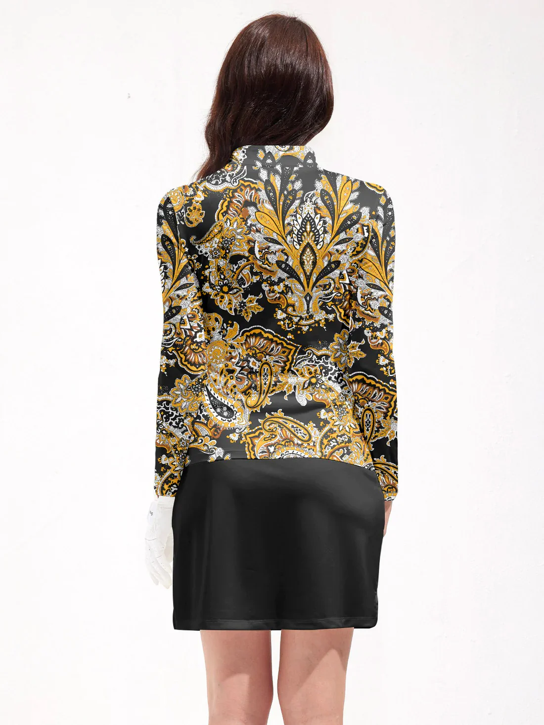 Pretty Feminine Golf Shirt Quarterzip UPF50+