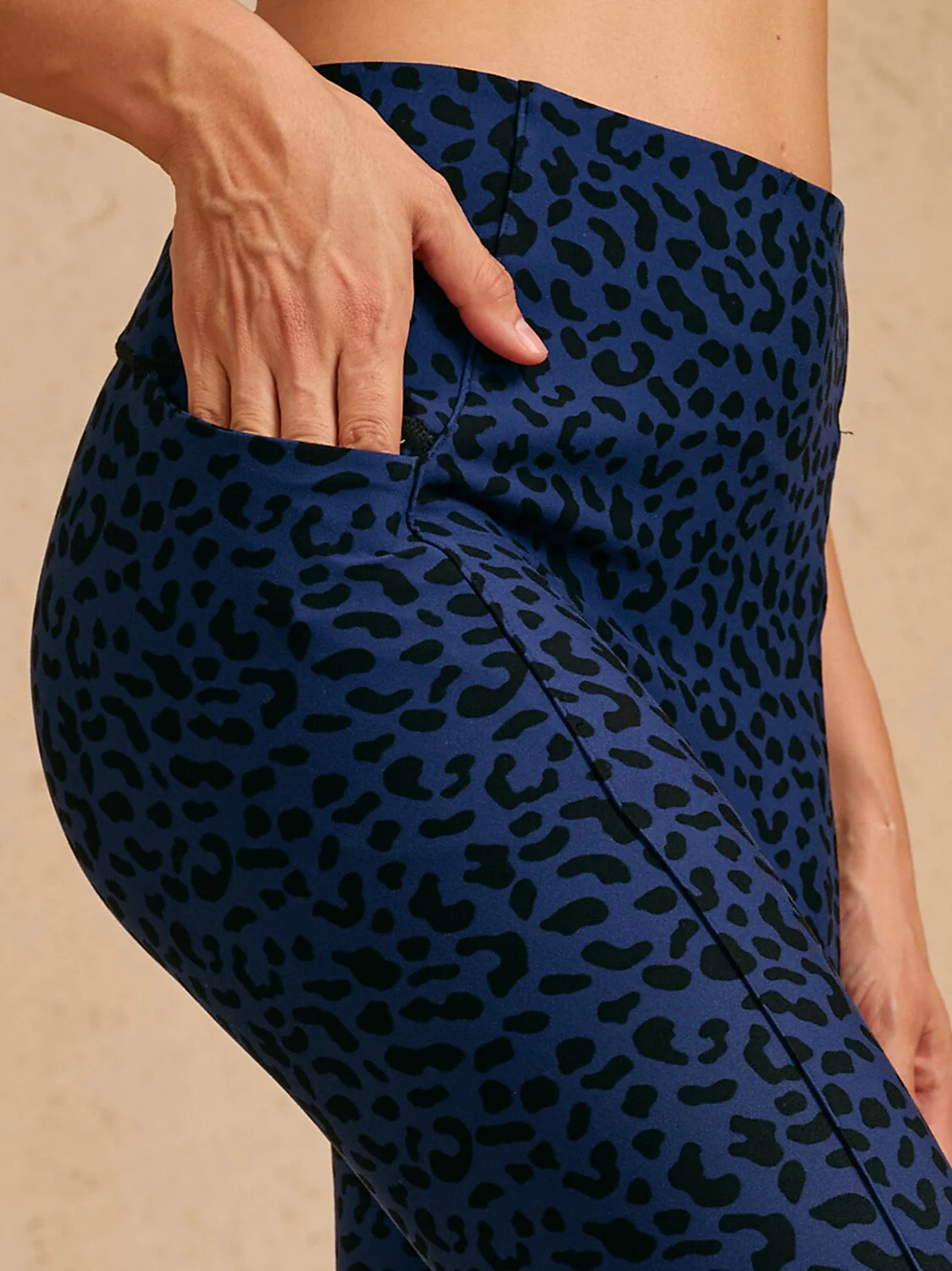 More Than Basic 35 Inch Leopard Golf Leggings