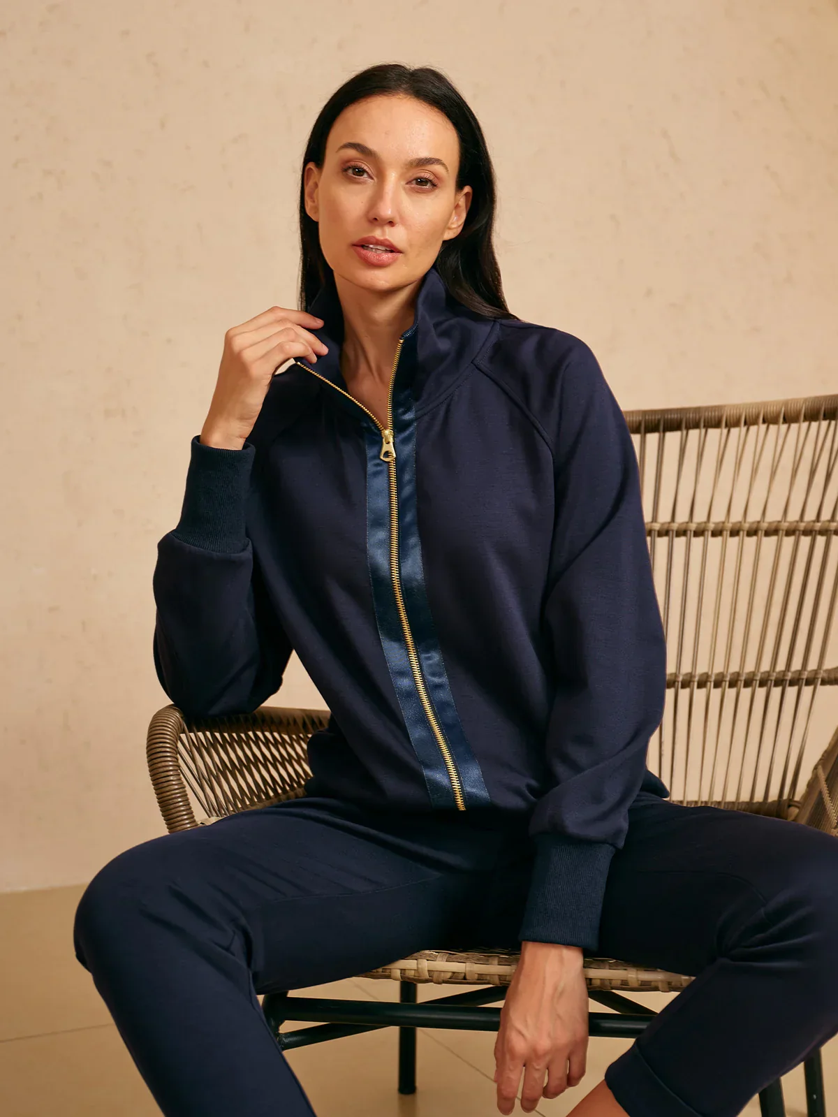 UltraSoft Long Sleeve Trimmed Jacket