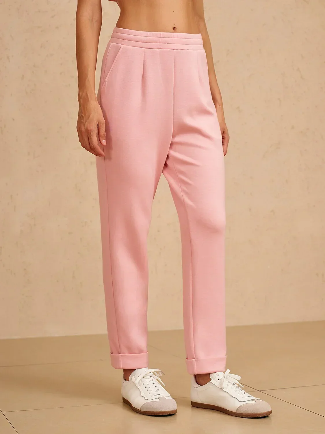 UltraSoft Stretch Hidden Drawstring Cuff Pants