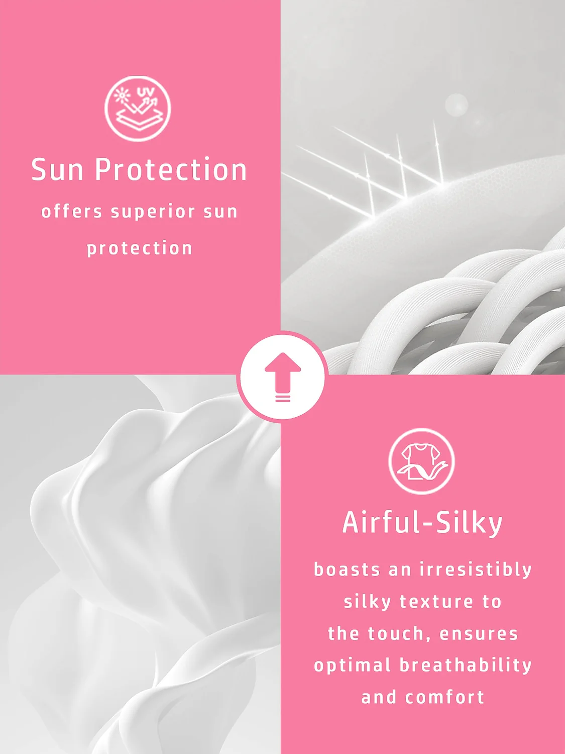 Inked Skins Silky Golf Shirt Quarterzip UPF50+