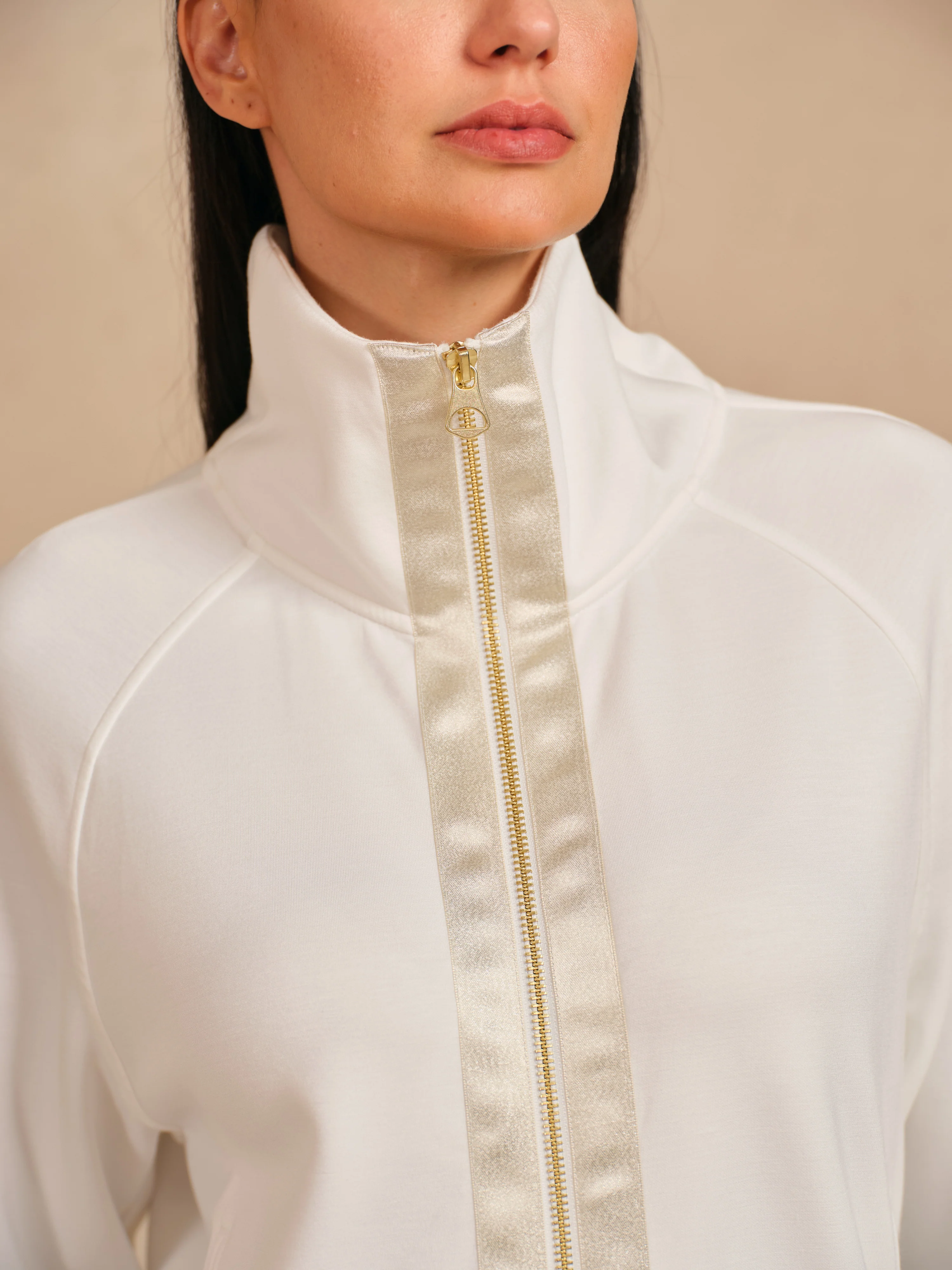 UltraSoft Long Sleeve Trimmed Jacket