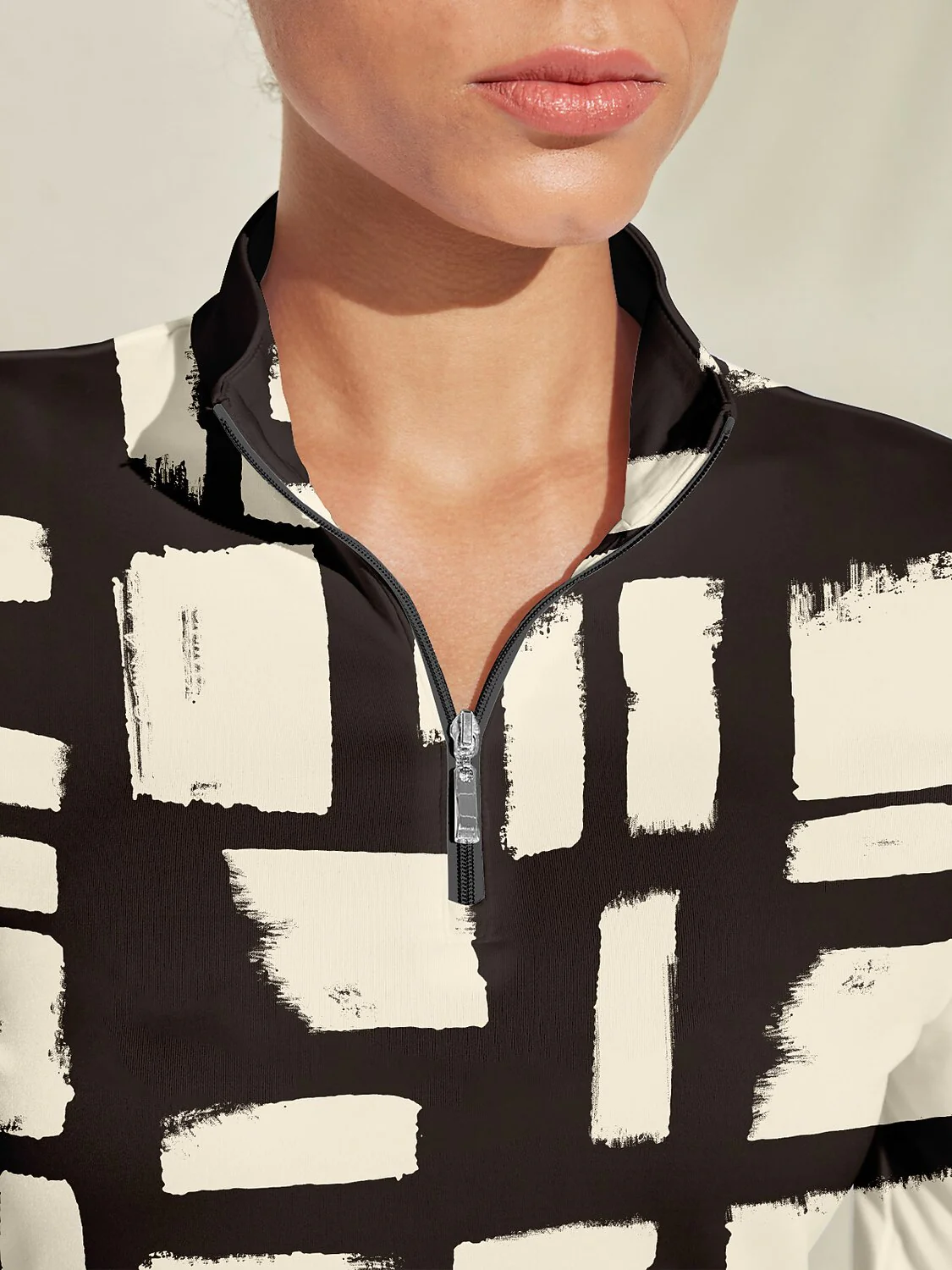 Not So Classic Golf Shirt Quarterzip UPF50+