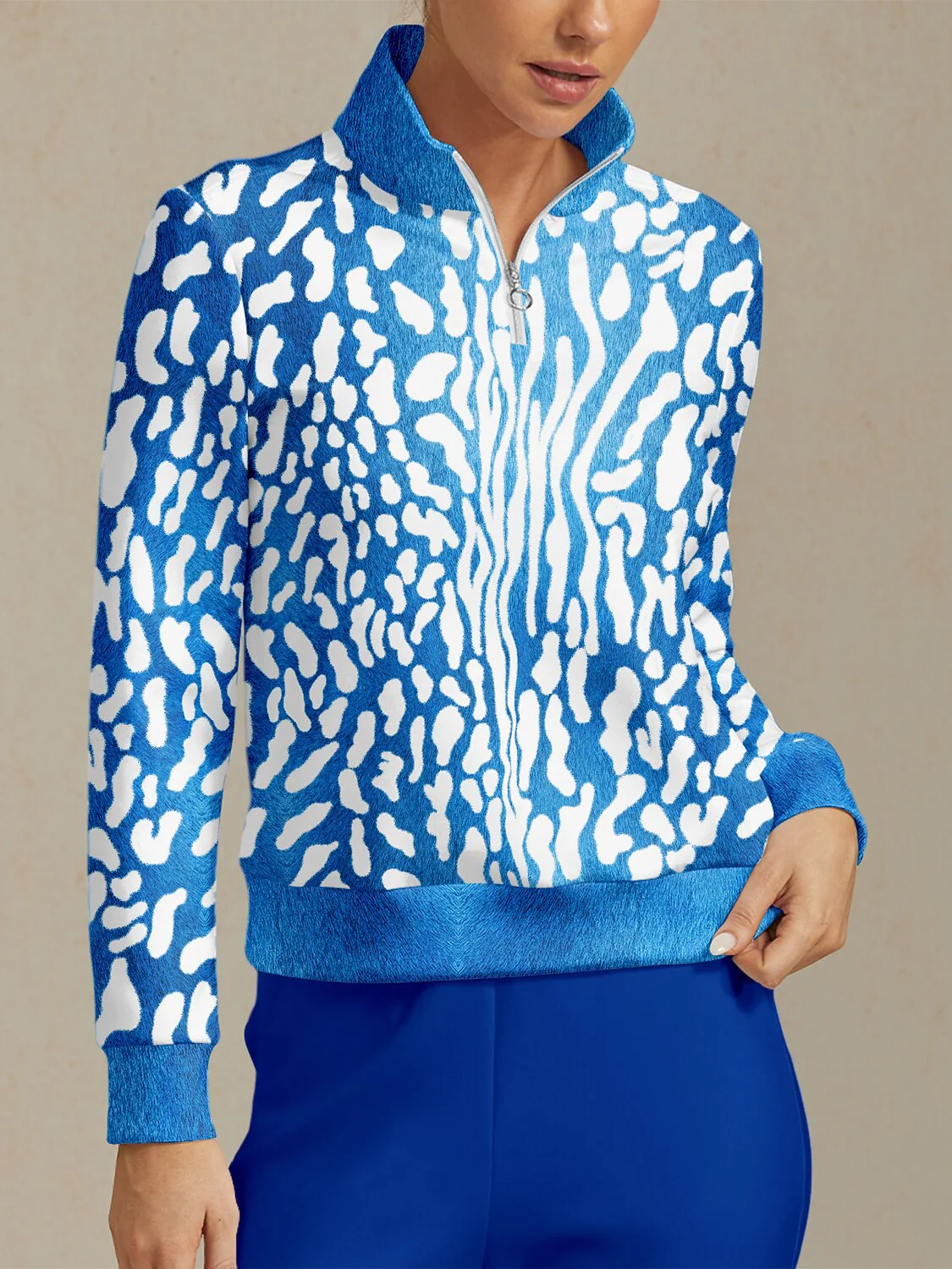 Wildlife Party Golf Sweatshirt