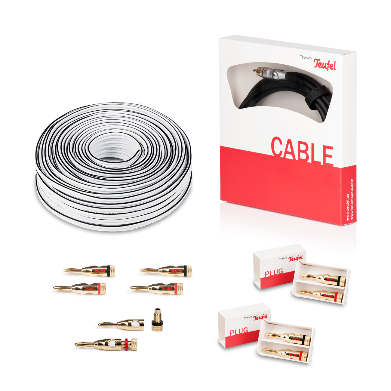 Advantage C3535S 5.1 home cinema cable-set 30 m²
