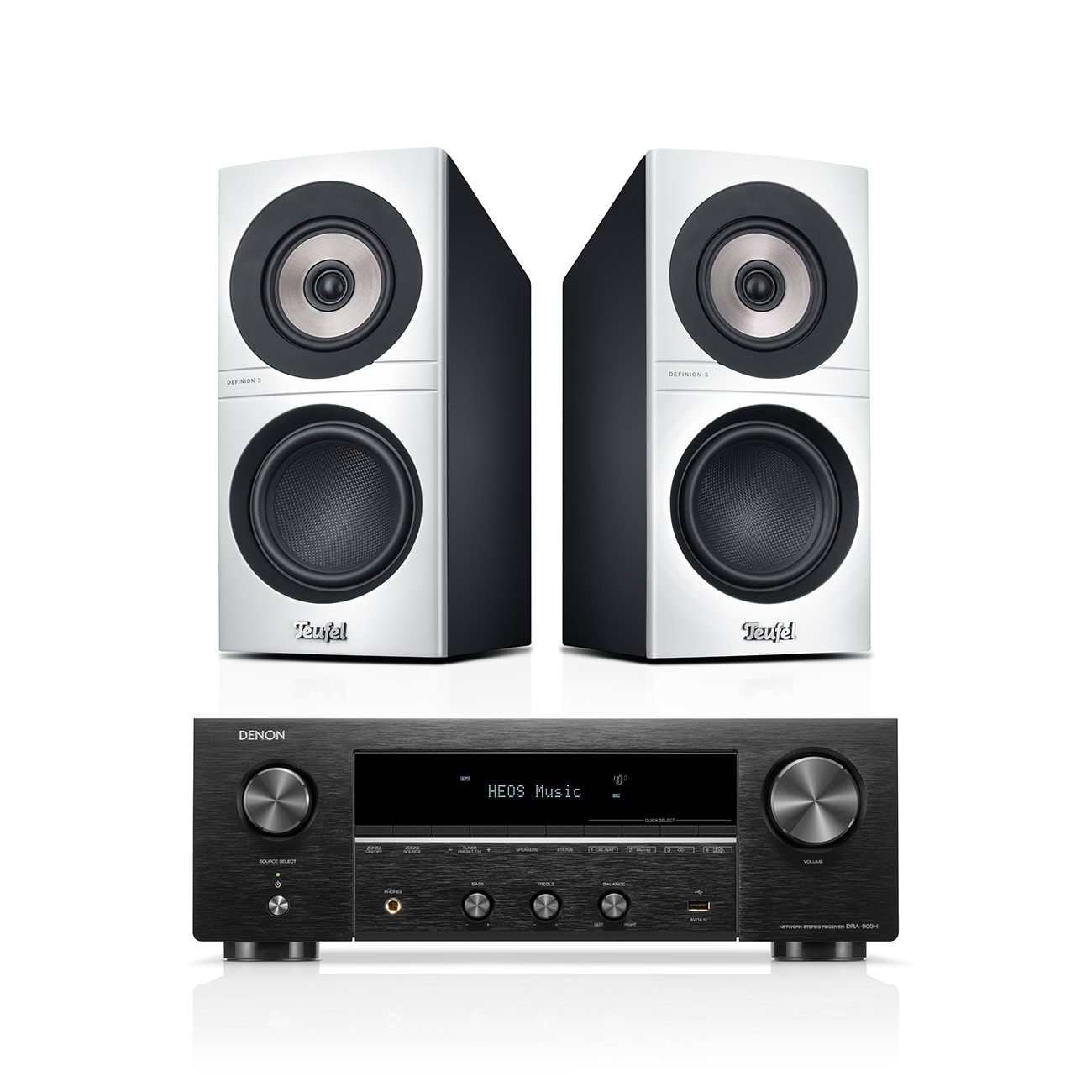 DEFINION 3S + DENON DRA-900H Pure stereo, pure enjoyment