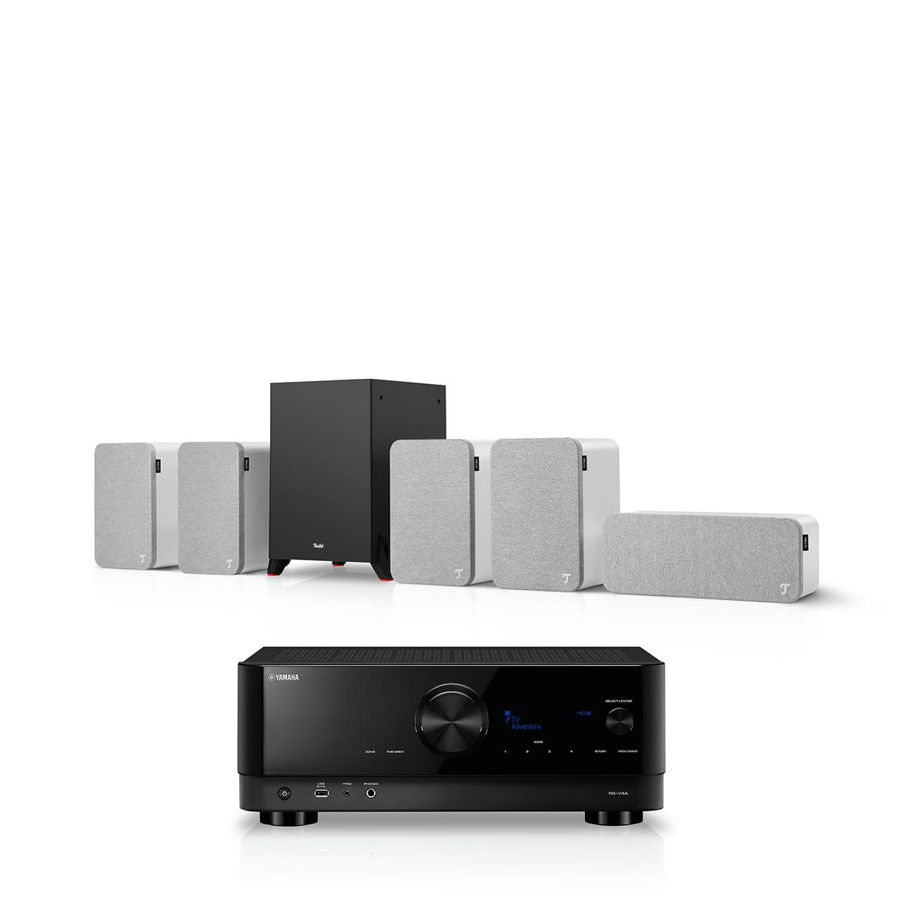 ULTIMA 20 Surround + Yamaha RX-V4A 