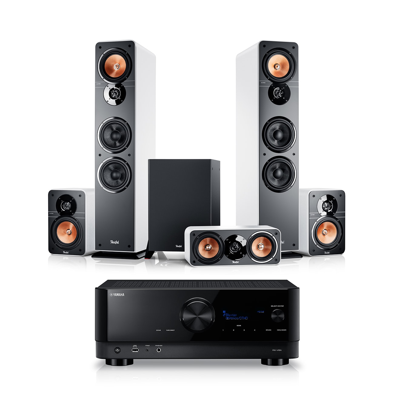 ULTIMA 40 Surround + Yamaha RX-V6A 