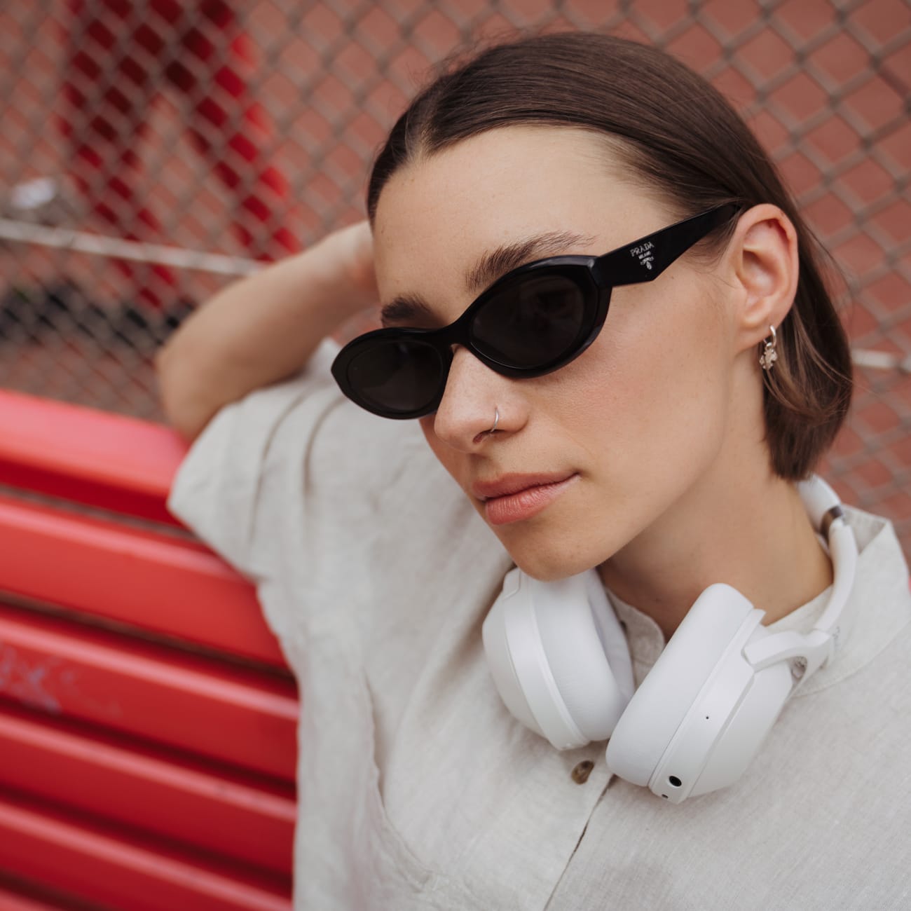 REAL BLUE NC 3 + FeinTech Bluetooth Audio System Enjoy movies with headphones