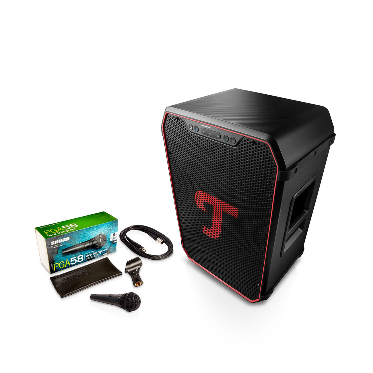 ROCKSTER NEO + Shure PGA58 Wild times redefined