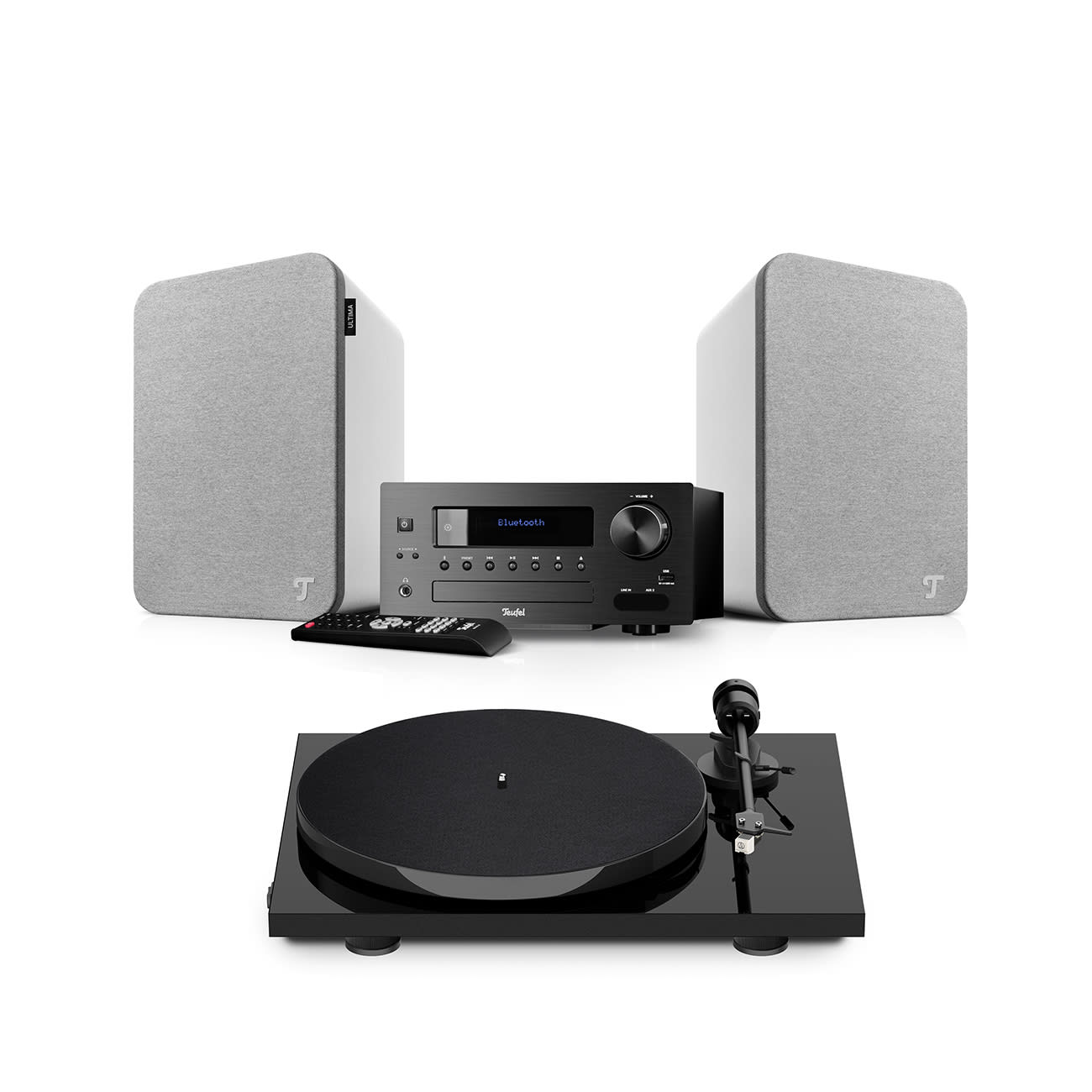 ULTIMA 20 KOMBO 2 + Pro-Ject E1 BT Legendär kompakt