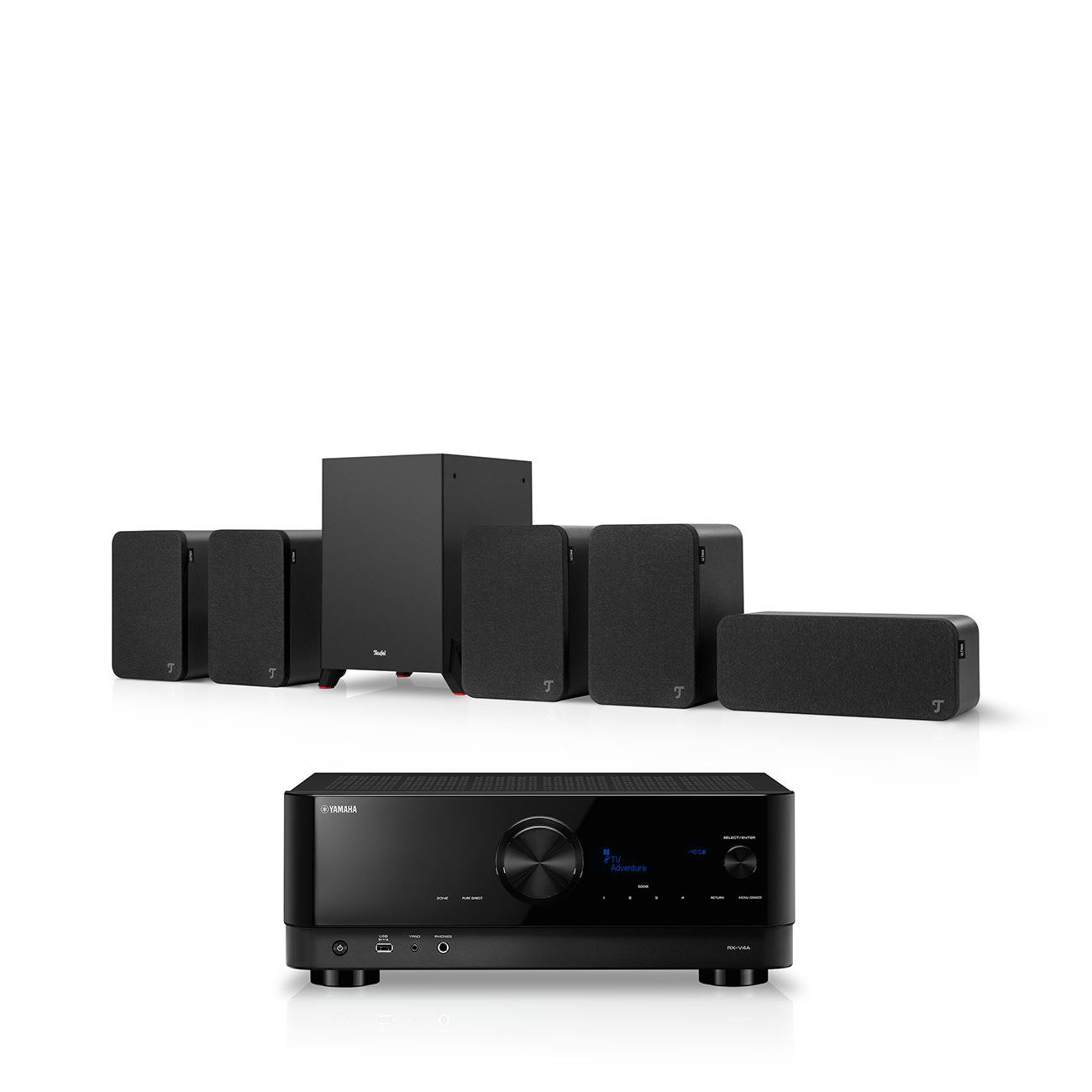ULTIMA 20 Surround + Yamaha RX-V4A 