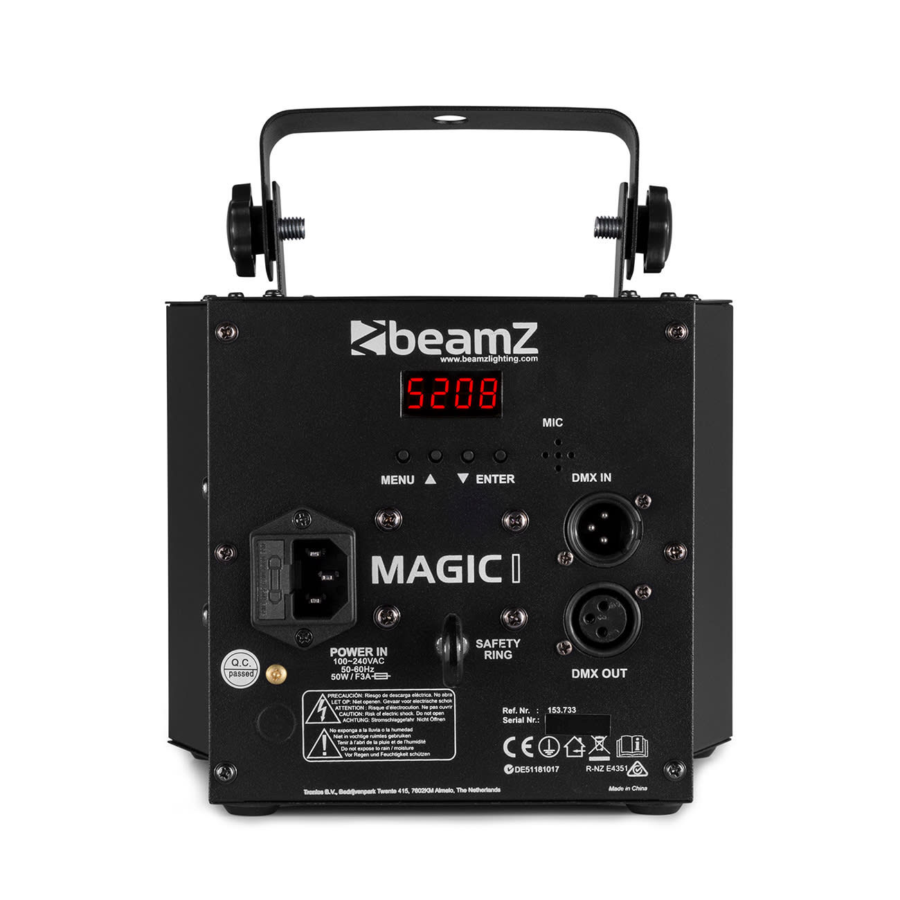 beamZ Magic1 Derby Strobe Put on a big show