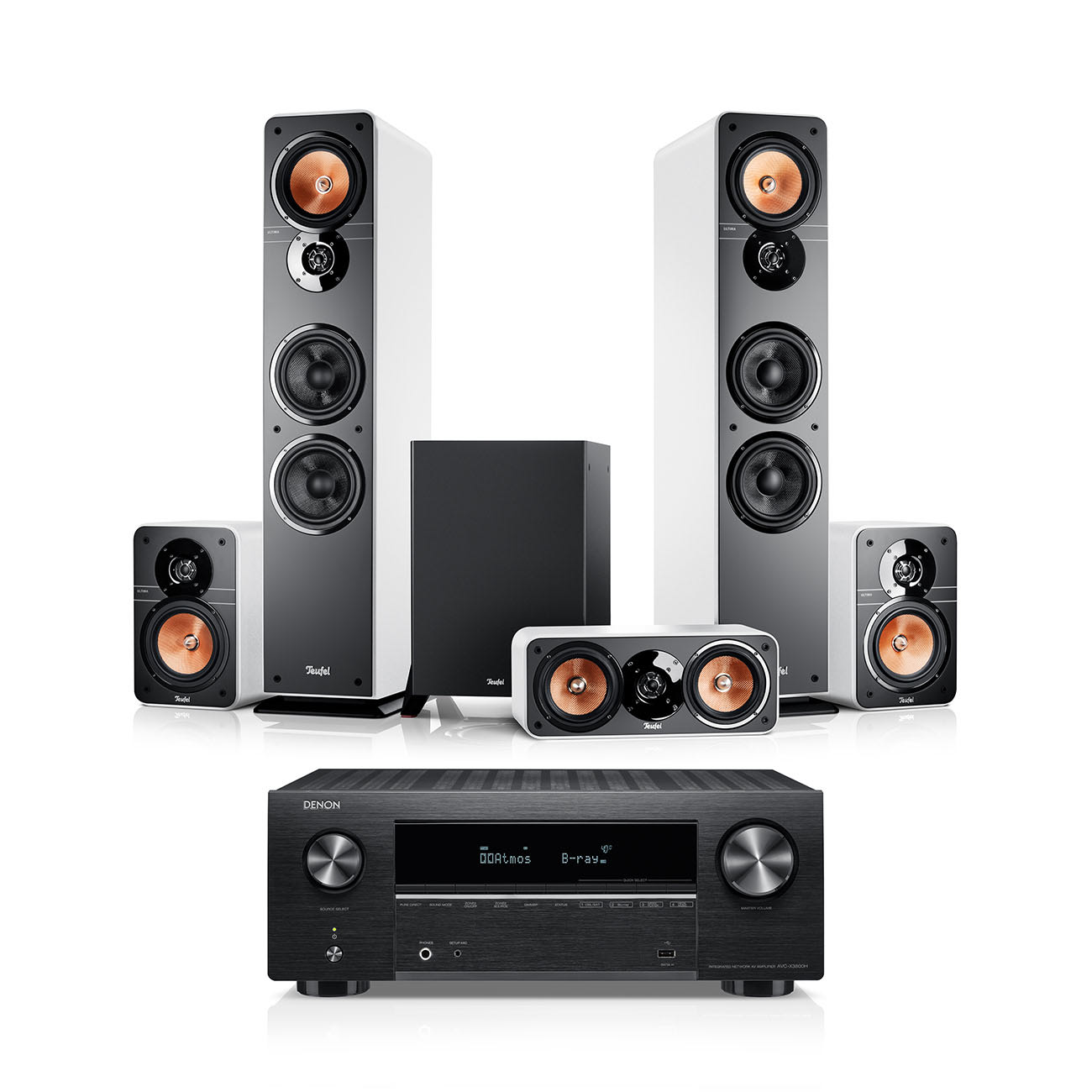 ULTIMA 40 Surround + DENON X3800H 