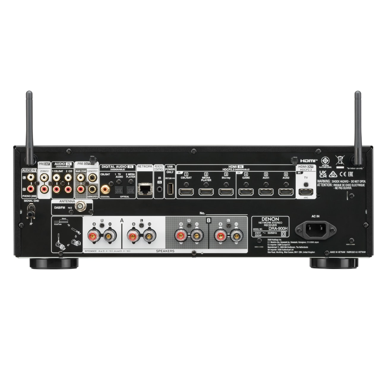 DEFINION 3S + DENON DRA-900H Pure stereo, pure enjoyment