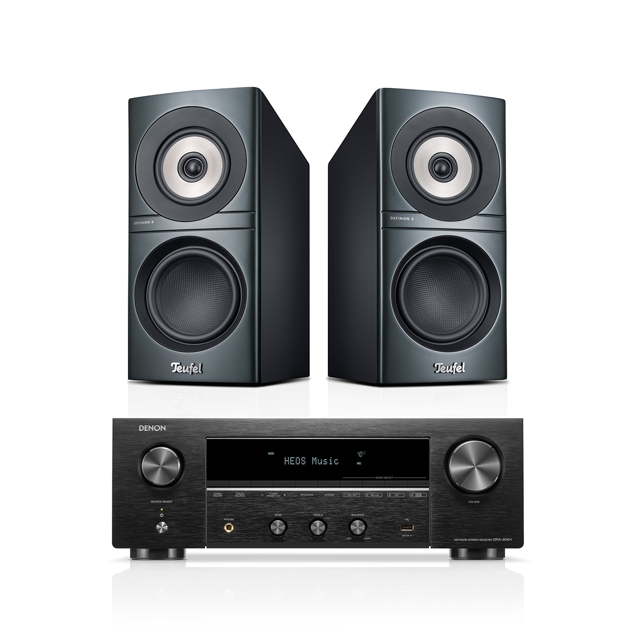 DEFINION 3S + DENON DRA-900H Pure stereo, pure enjoyment