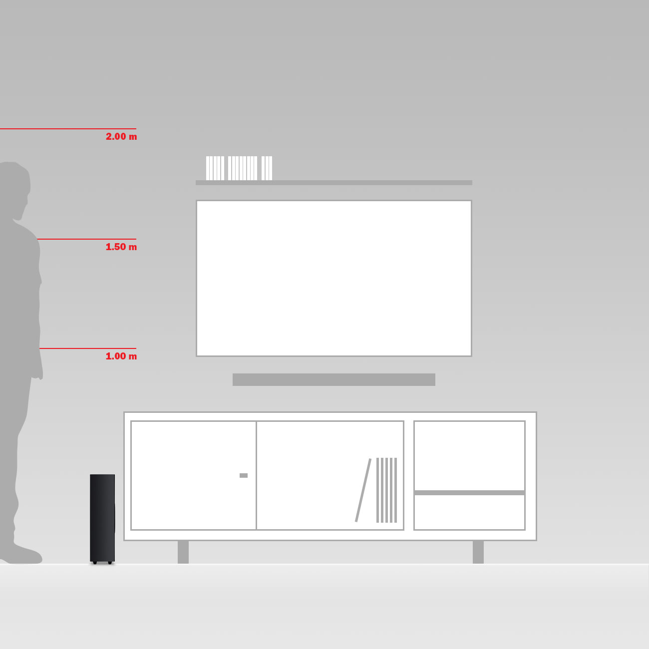 T 6 Subwoofer More bass, less space