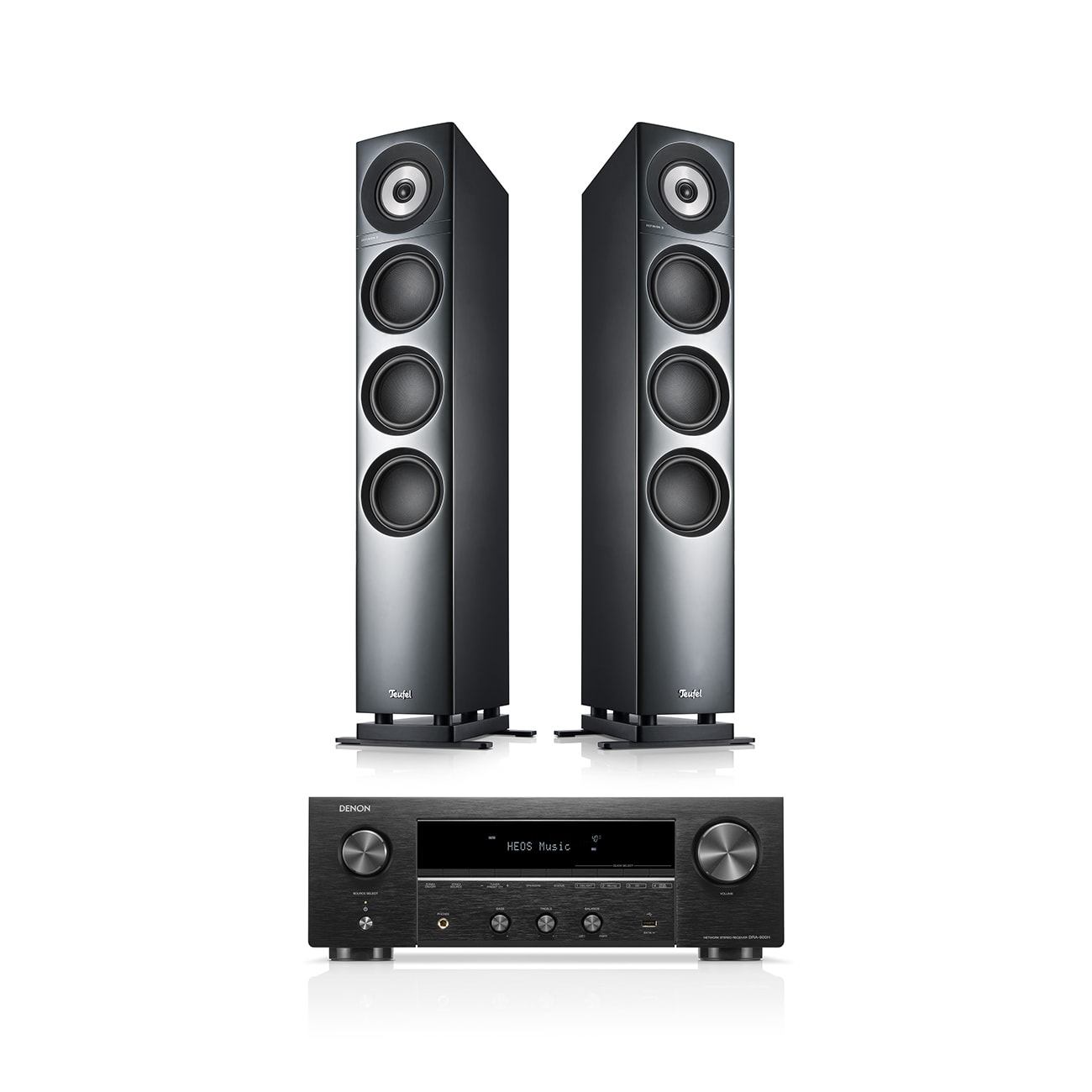 DEFINION 3 + DENON DRA-900H Let the music be your master