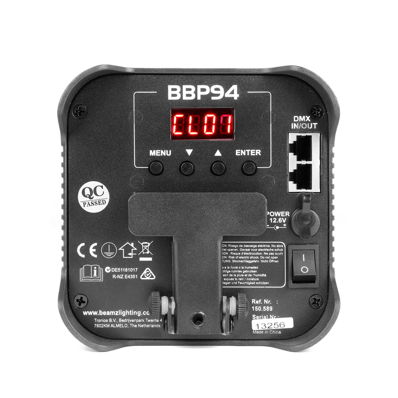 beamZ BBP94 Battery Uplight Mach deine Show groß