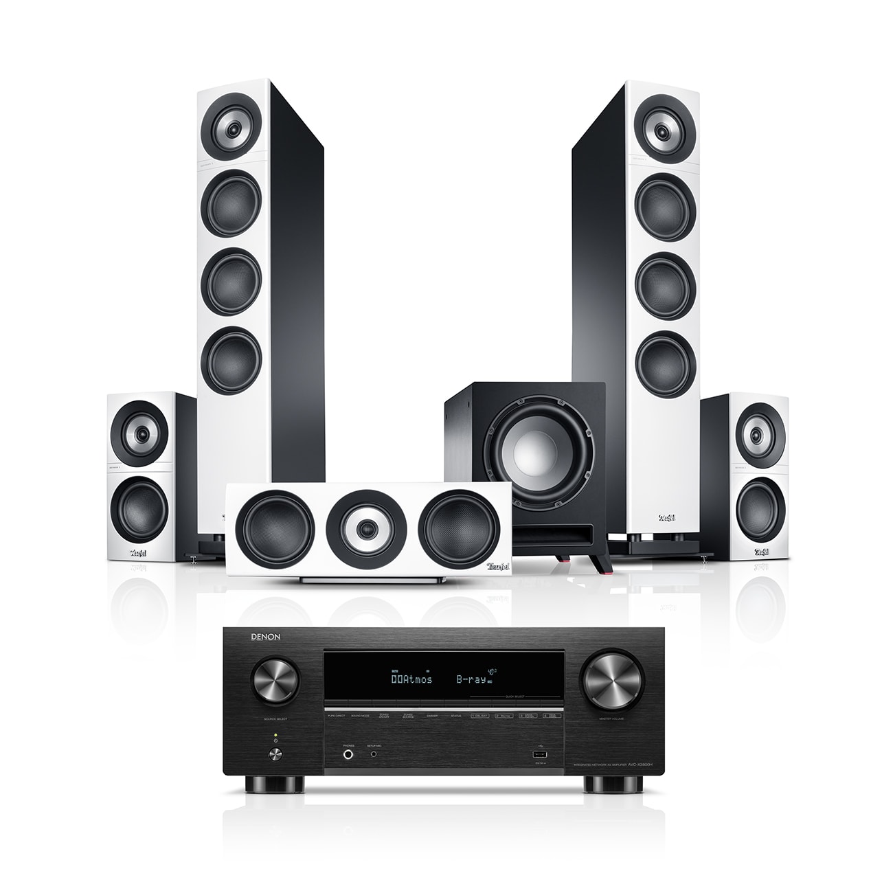 DEFINION 3 Surround + Denon X3800H 