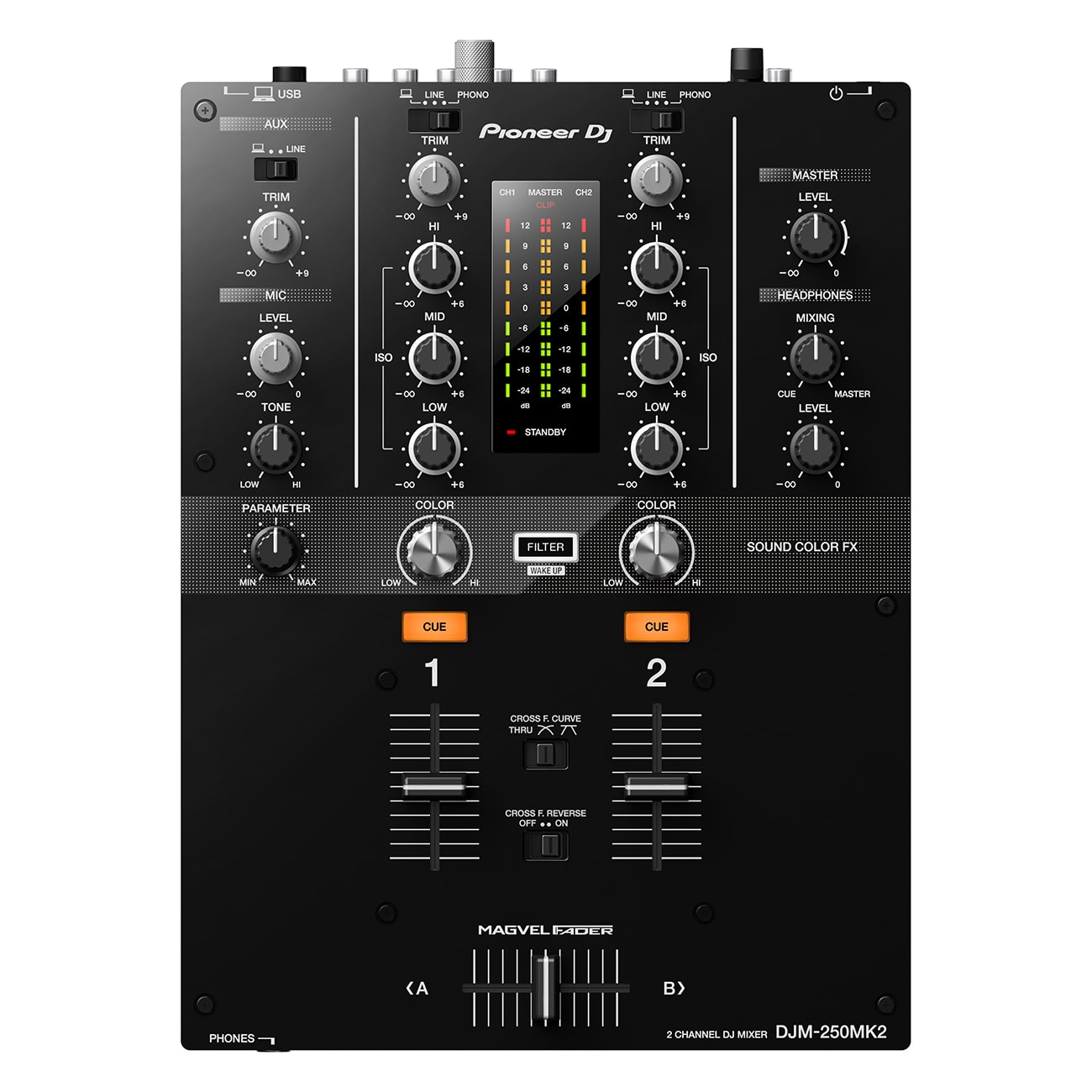 Pioneer DJ DJM-250MK2 Your music made limitless