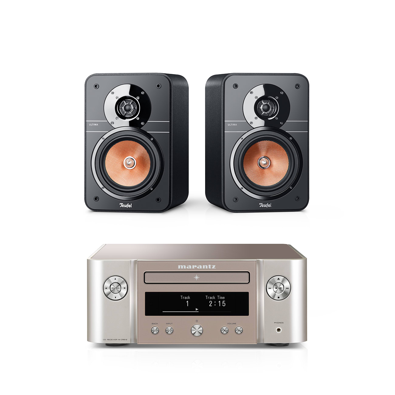 ULTIMA 20 + Marantz M-CR612 Pure stereo, pure enjoyment