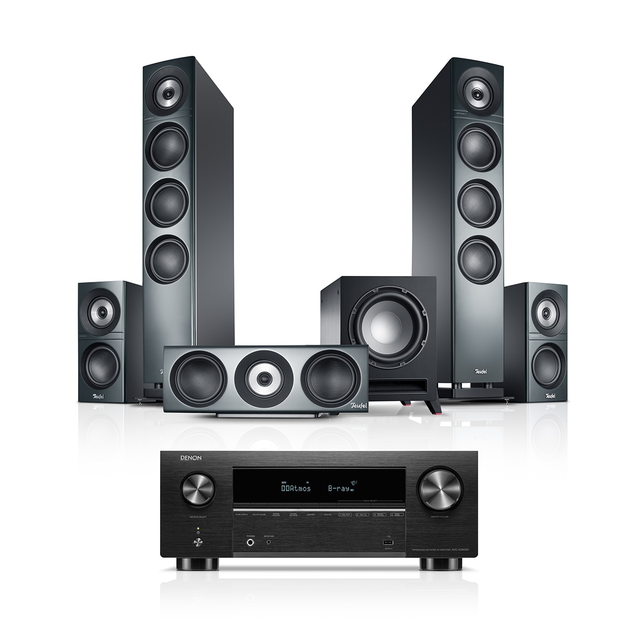 DEFINION 3 Surround + Denon X3800H 