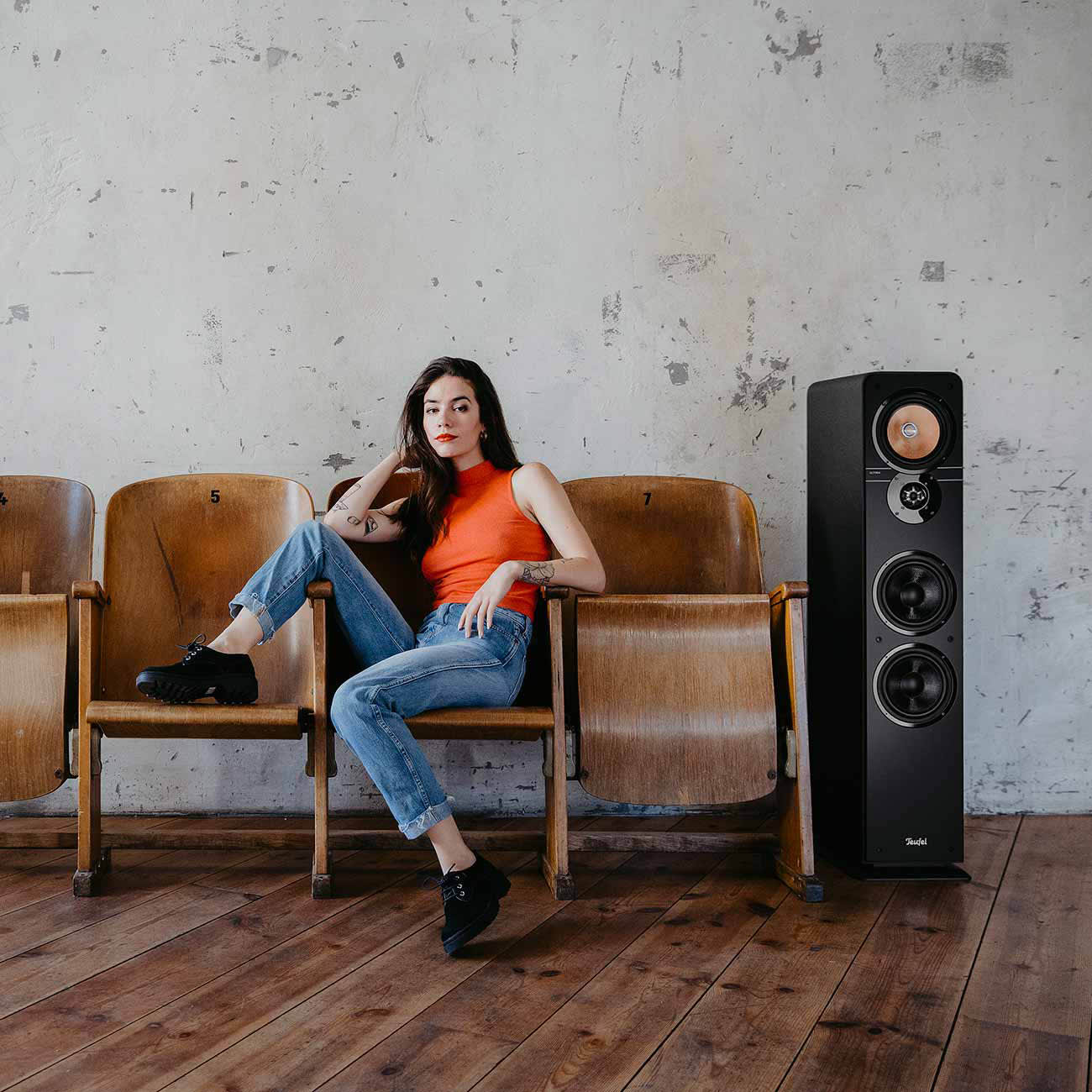 ULTIMA 40 ACTIVE + Yamaha CD-S303 Klingt wie eine Legende