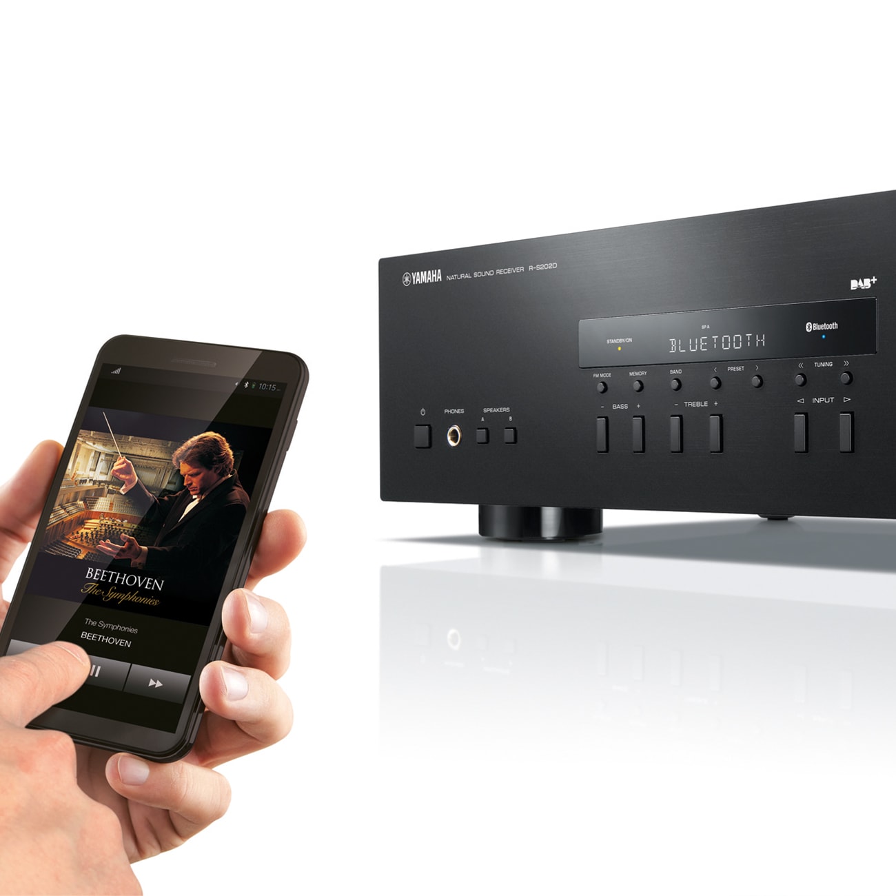 Yamaha R-S202D + Dual DT 400 USB Don't stop the music